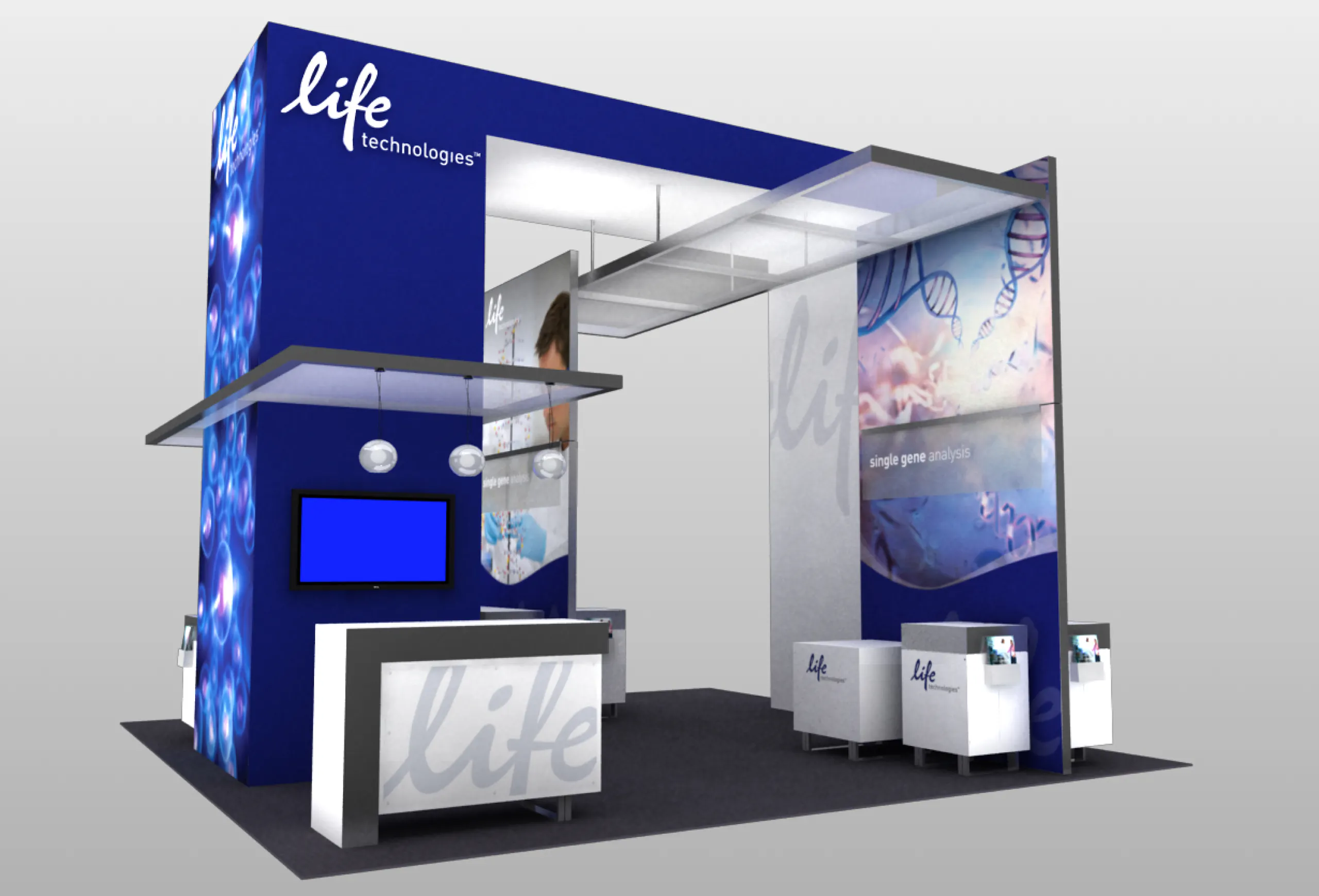 Life Technologies 20 x 30 booth