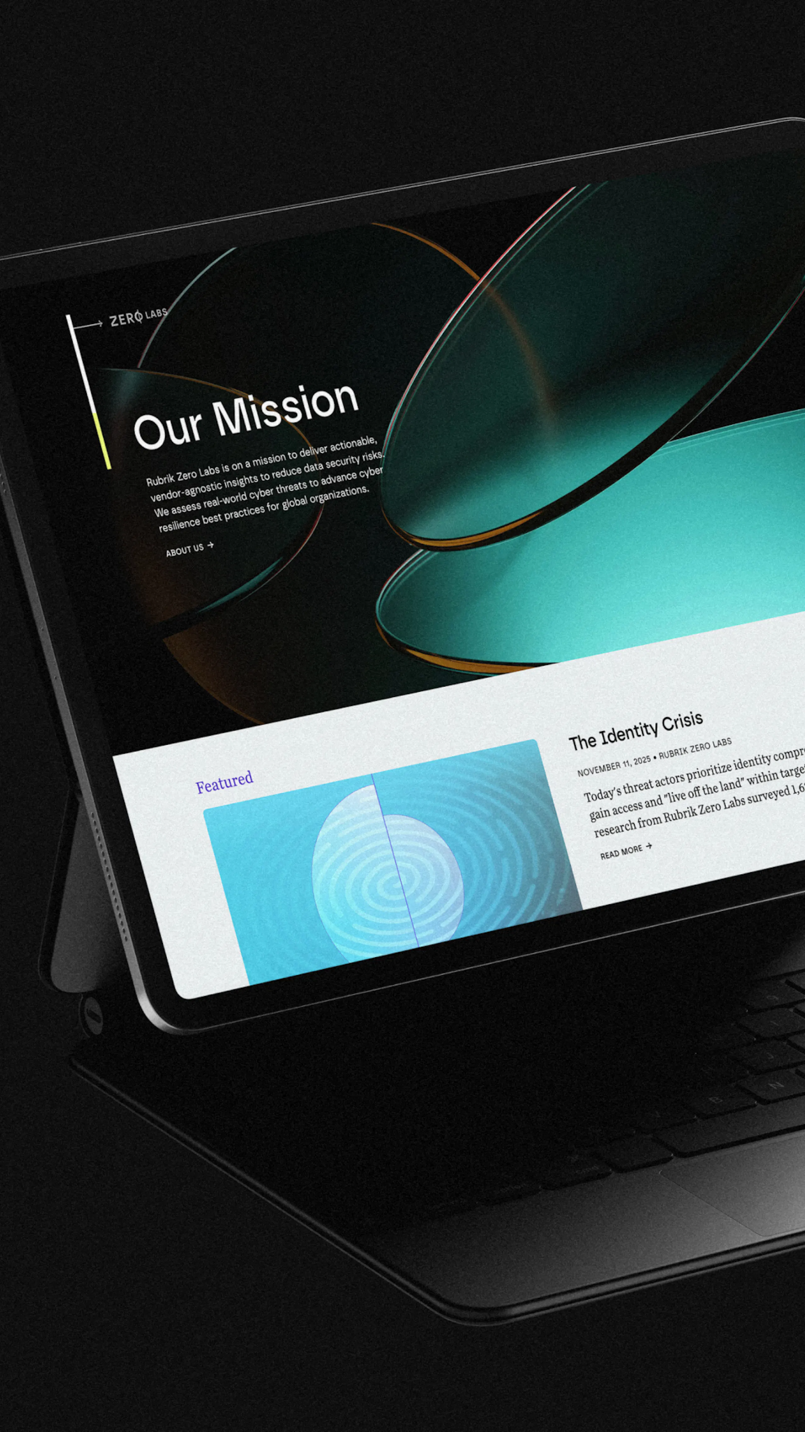 Rubrik Zero Labs — project background