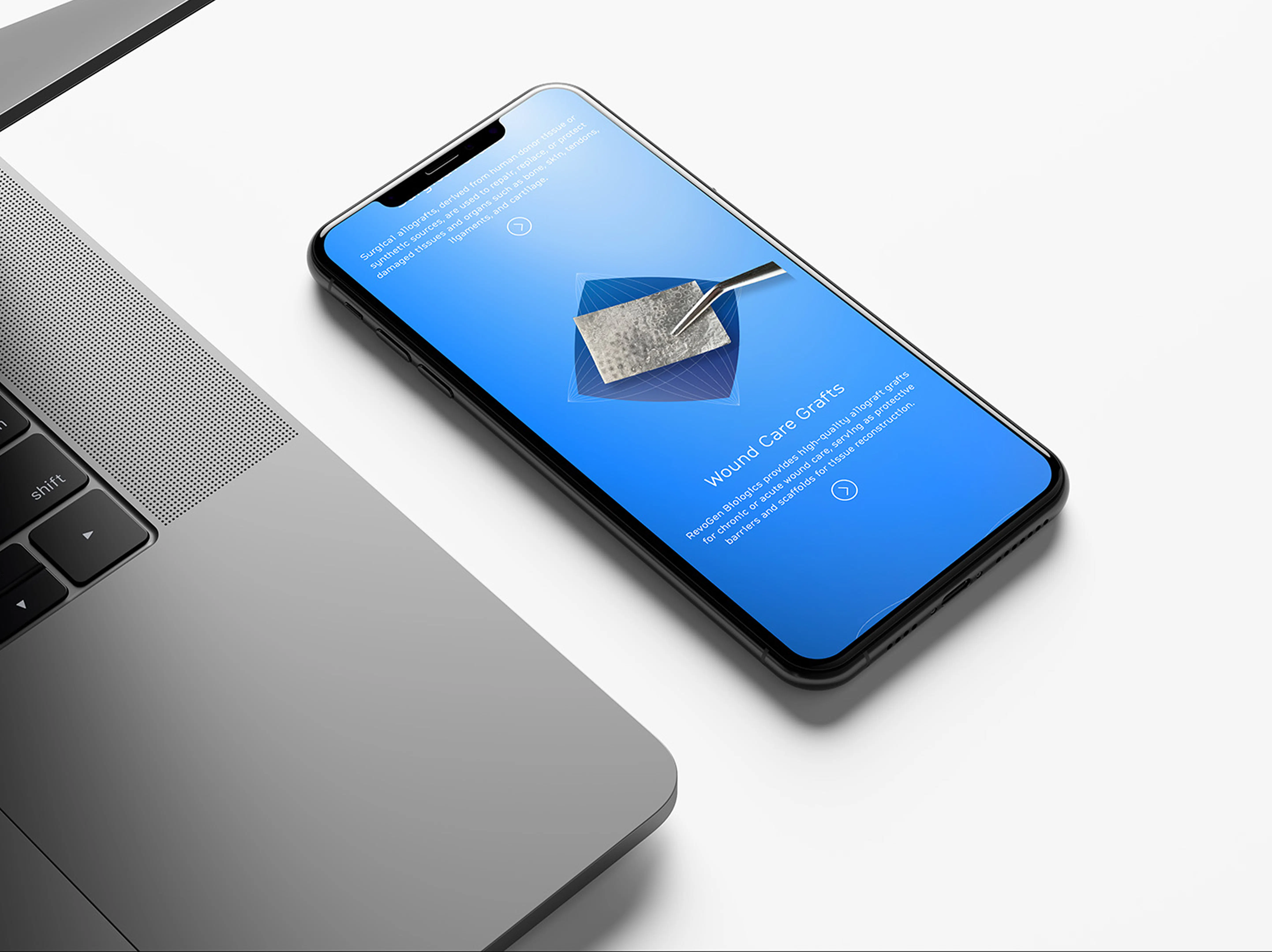 revogen website on mobile