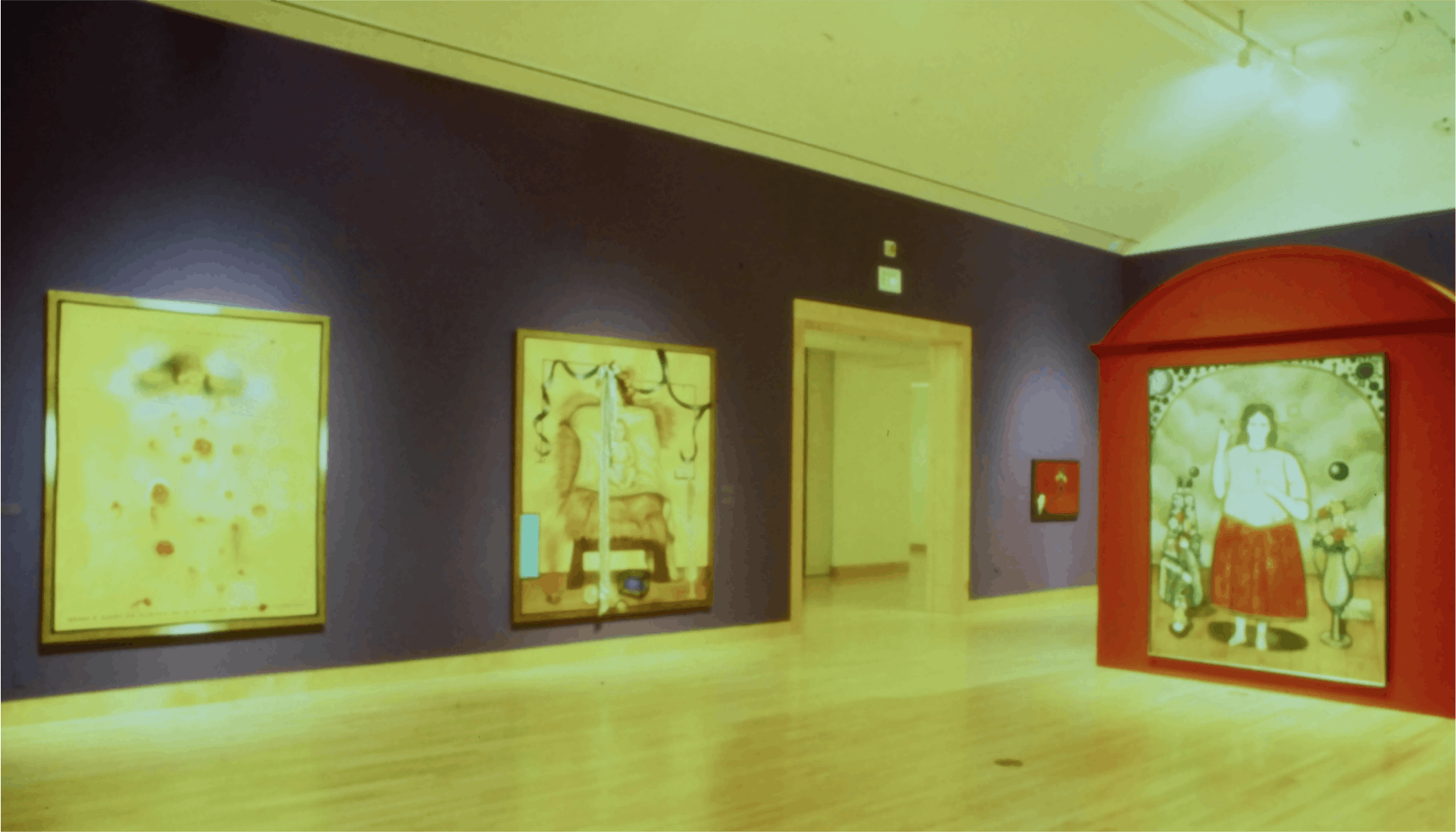 Espiritu Installation shot (all Julio Galan’s works)