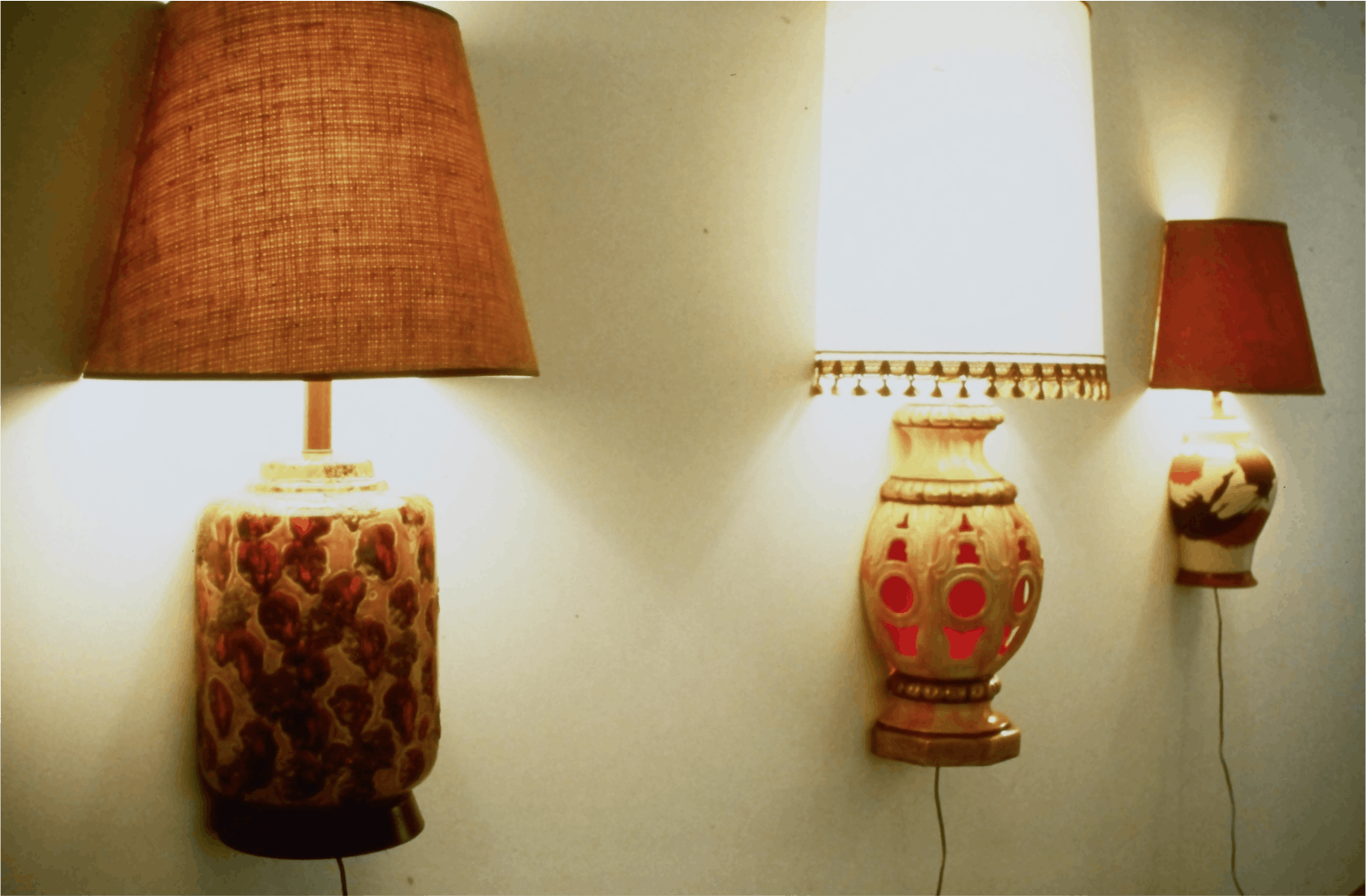 Roman de Salvo, Relief Lamps of Inner Warmth (detail 2), 1996