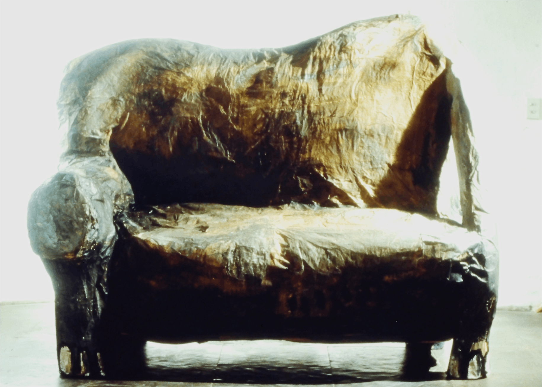 Ignacio Iturria, Elephant Sofa, 1995, acrylic on cardboard, 61x79x42