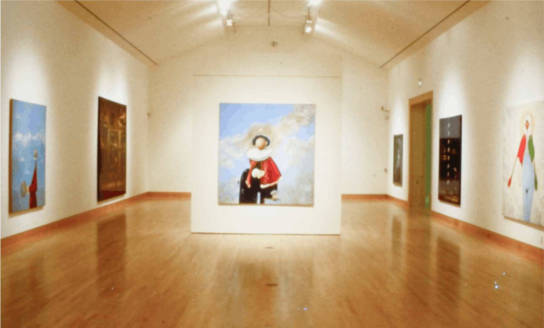 Myths & Magical Fantasies Installation - George Condo, The Portable Artist center