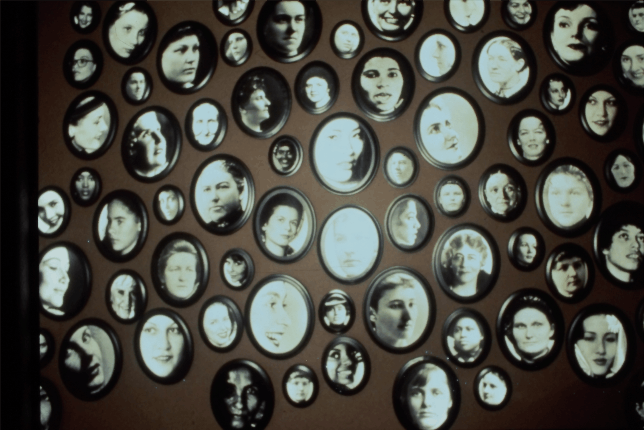 The Women Series (detail), 1992-ongoing, 250 framed photographs, dimensions vary 