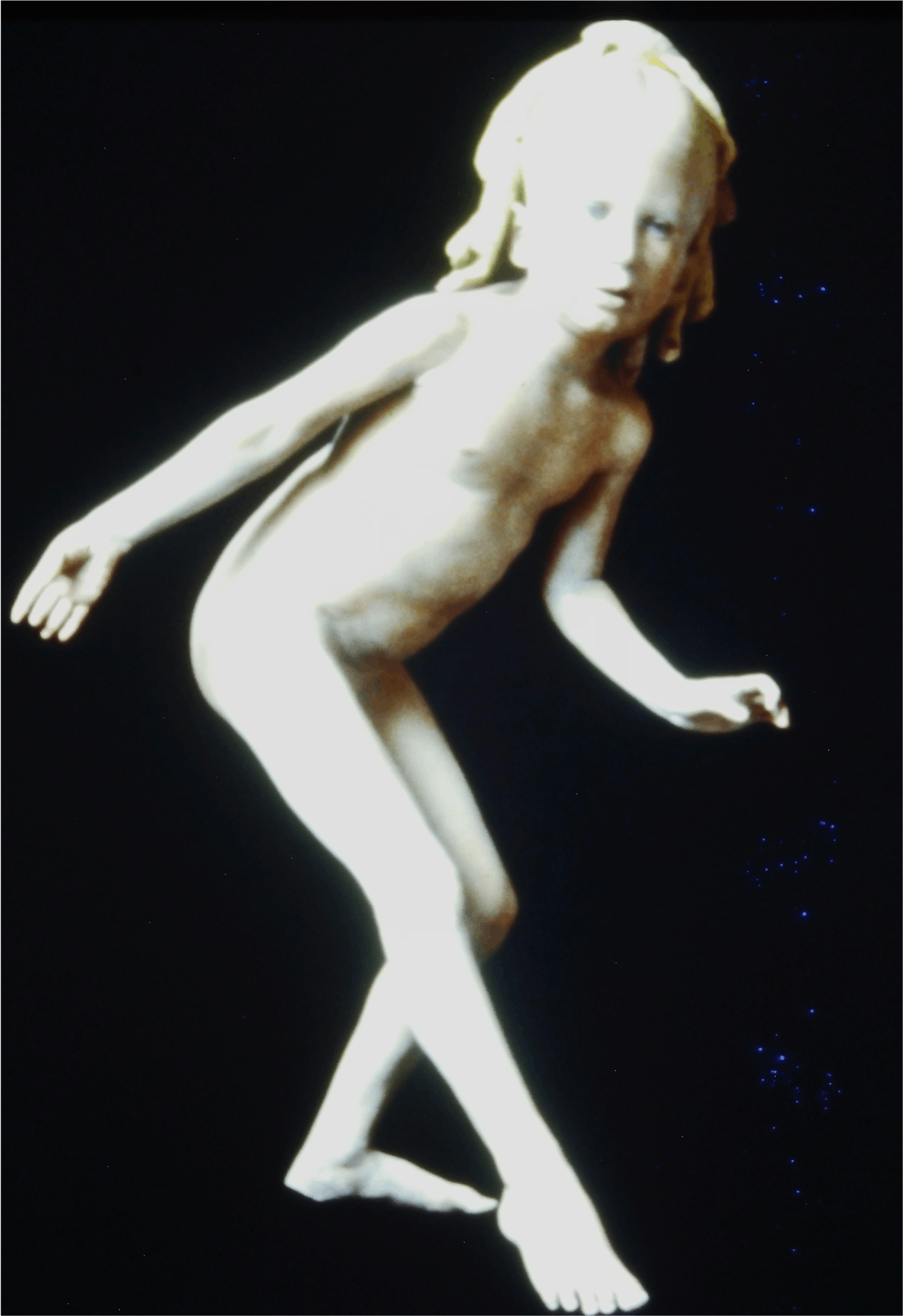 Judy Fox, Cinderella, 1991, terra cotta and casein 39x17x21 