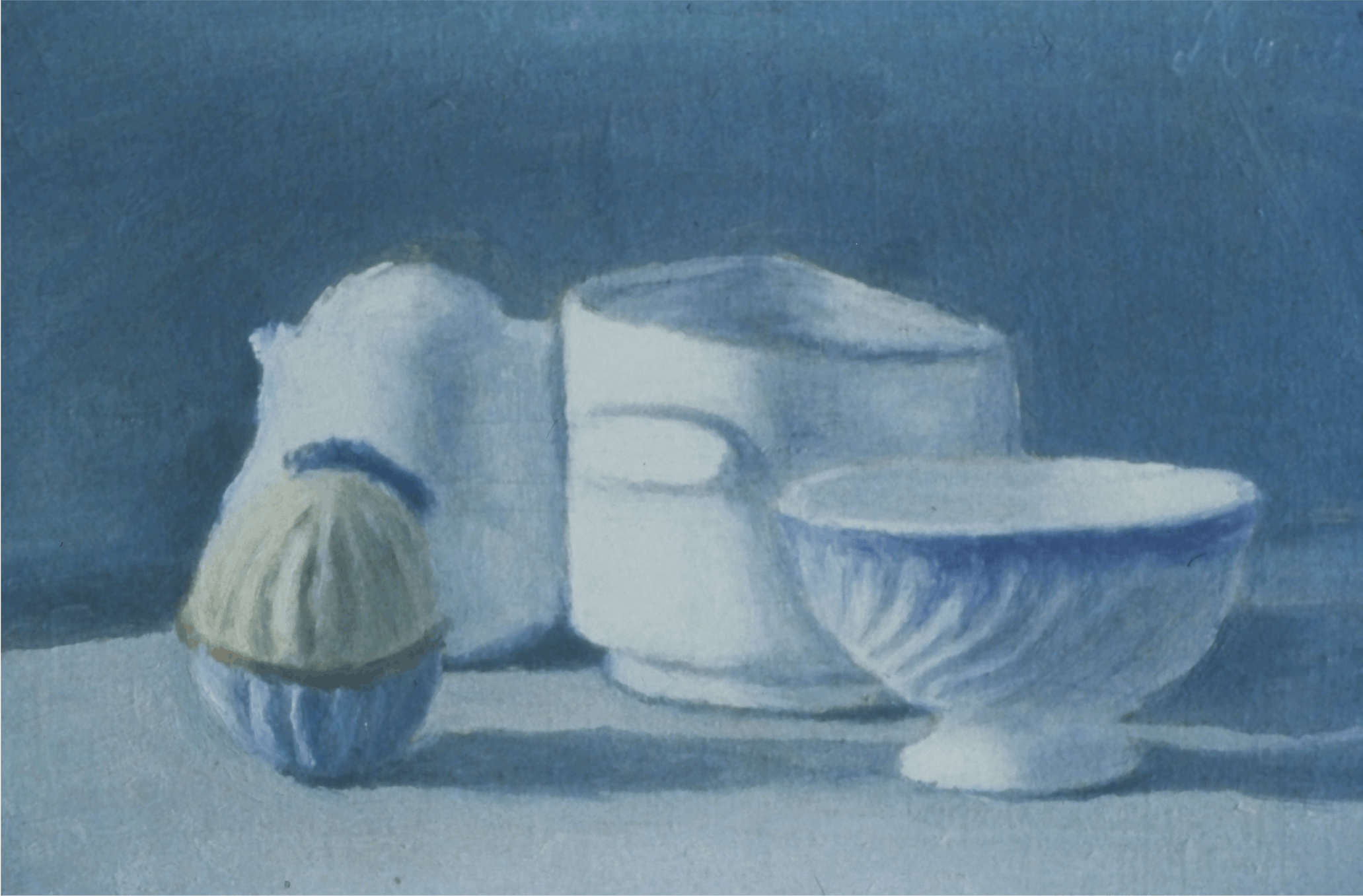 Giorgio Morandi, Still Life, 1951, oil on canvas, 9x14