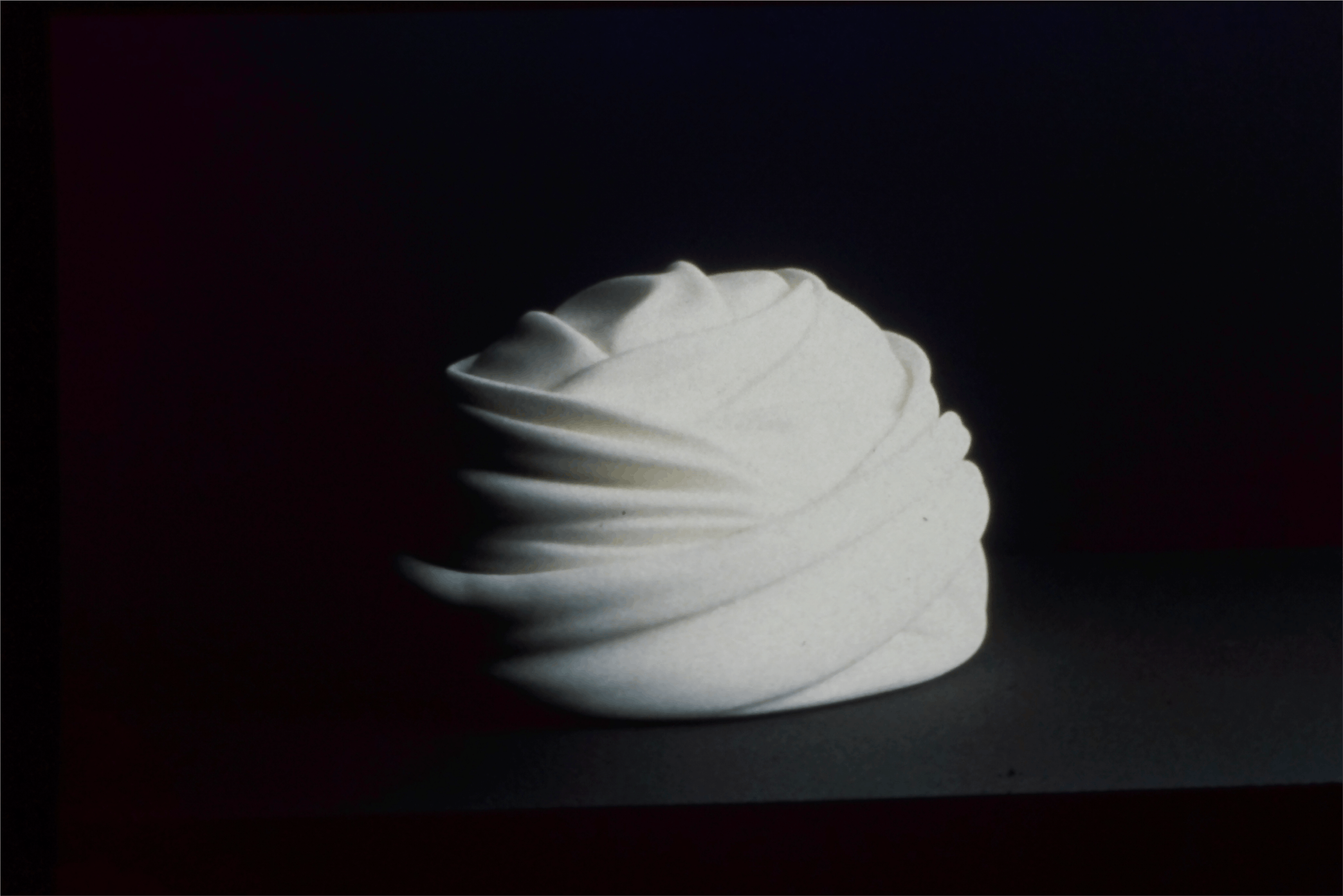 Pam Gazale, Turban, 1996, Salt, 5x8x8