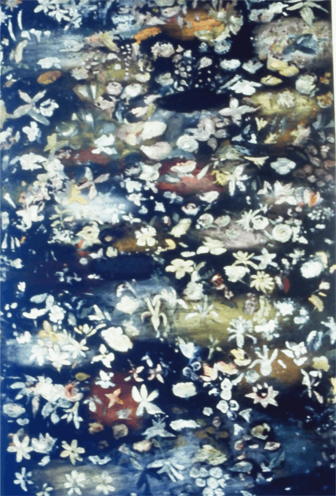 Ross Bleckner, Hot house, 1995, oil on canvas, 108x72