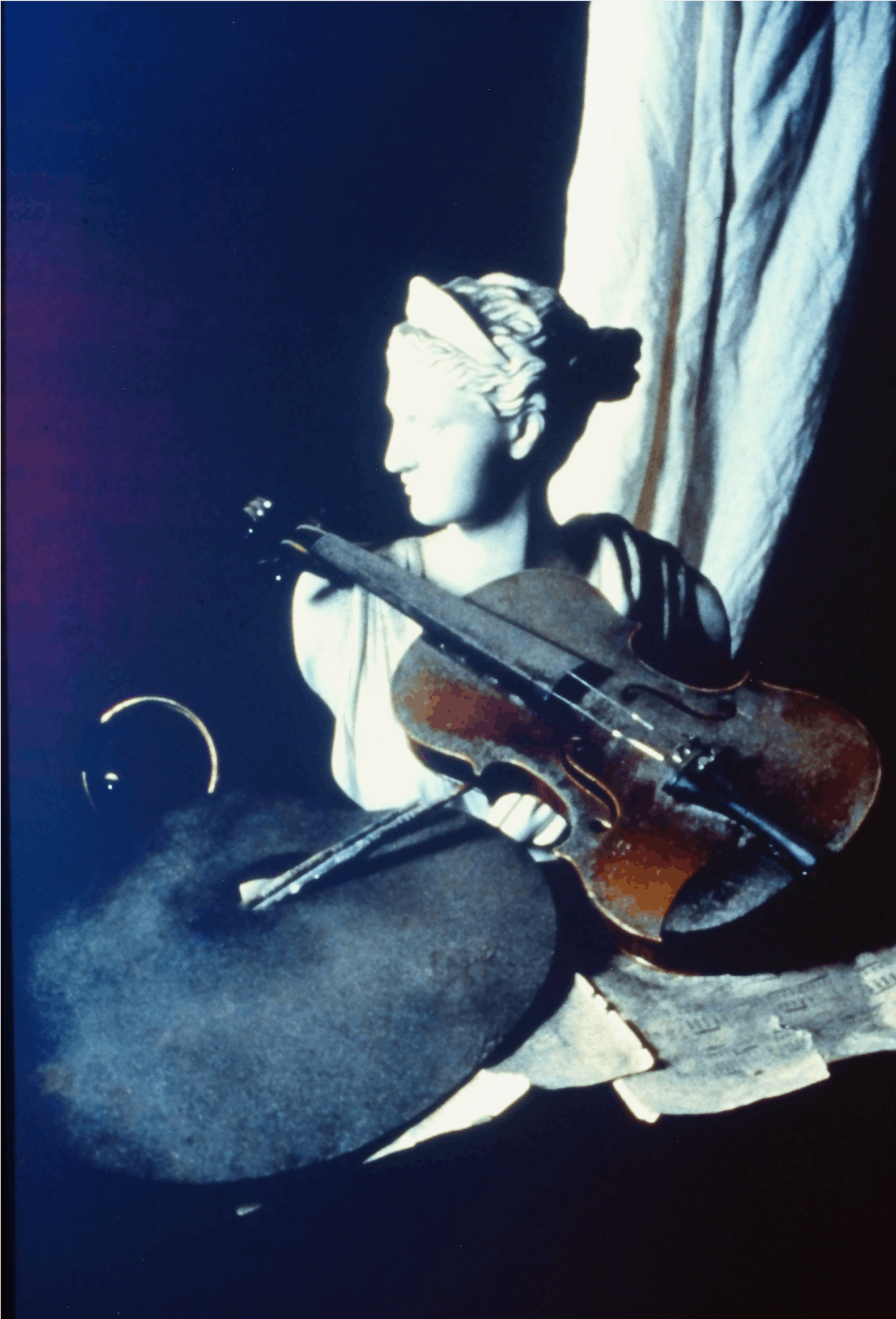 Sarah Charlesworth, Allegory of the Arts, Cibachrome, wood frame, 51x41