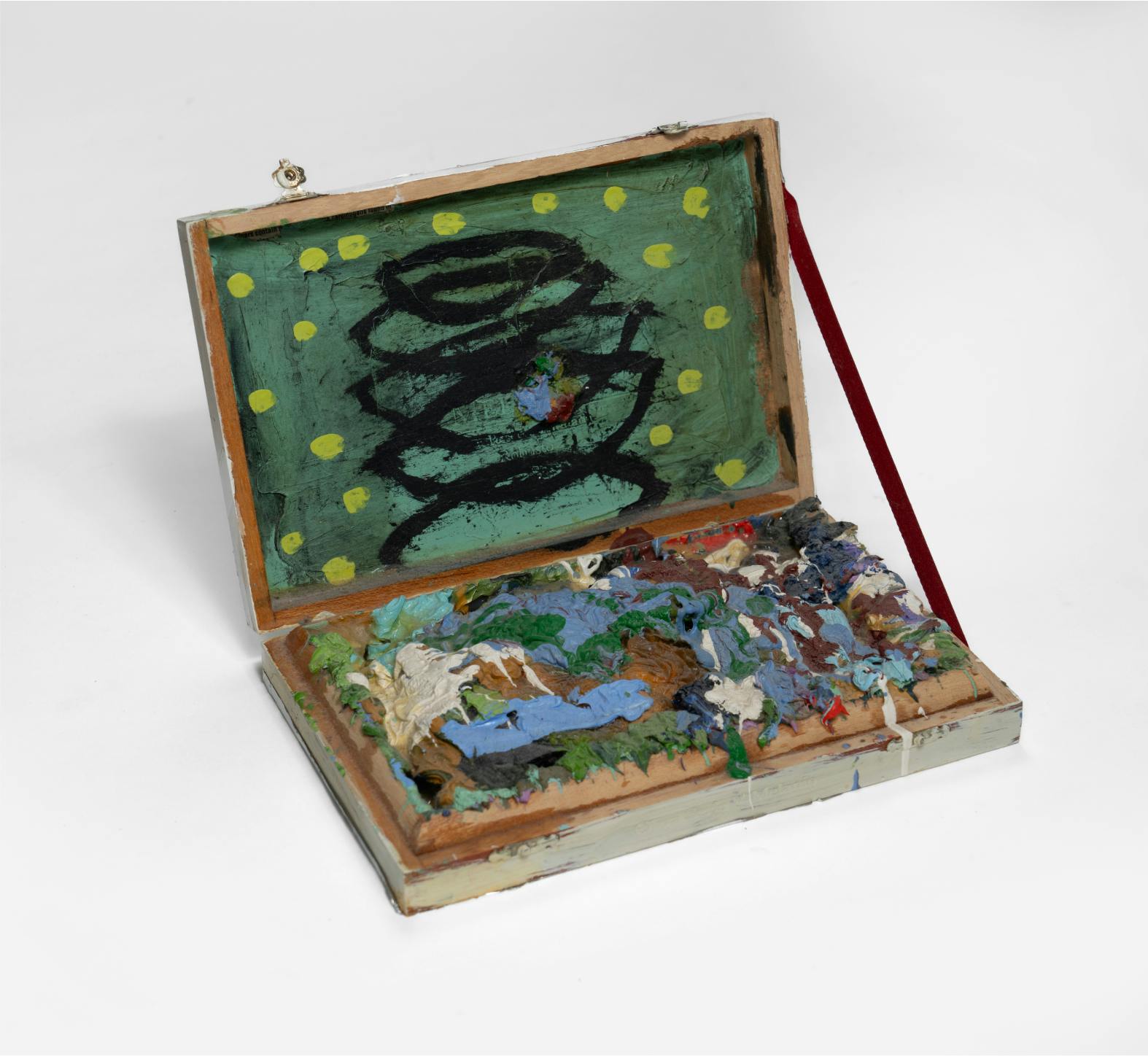 Squeak Cairnwaith
Cigar Box Painting, 2015 Oil on cigar box, 8 ½ x 6 x 7 in