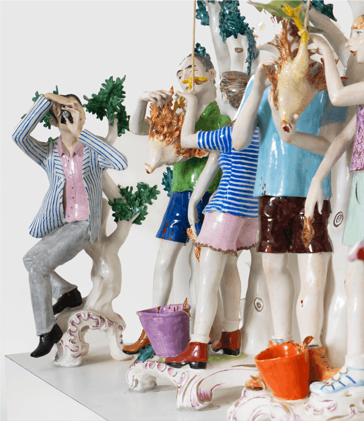 Ann Agee, The Chicken Slaughter, 2004.