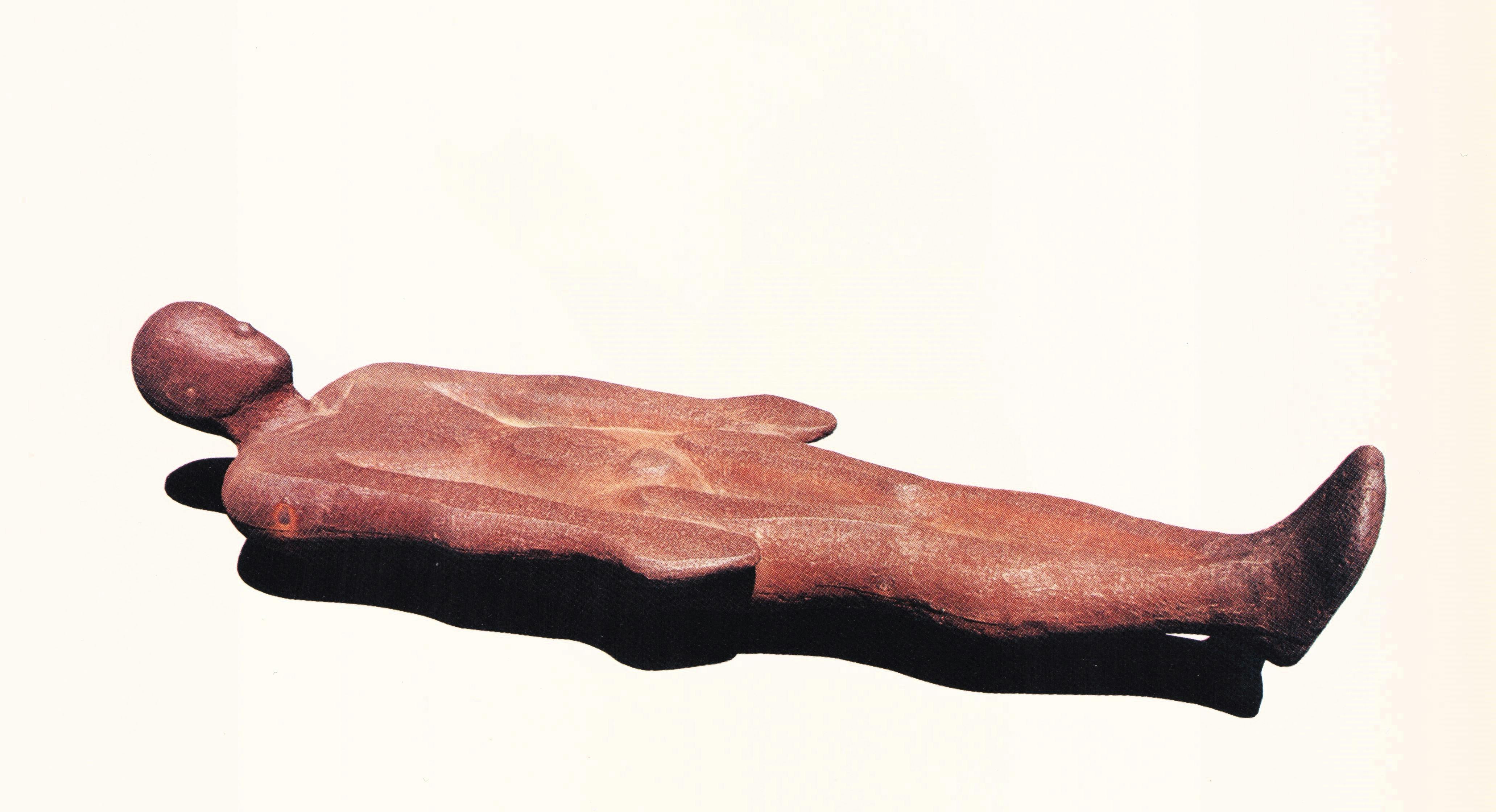 Offering, 1992, iron and air, 76 x 25 x 15 inches
