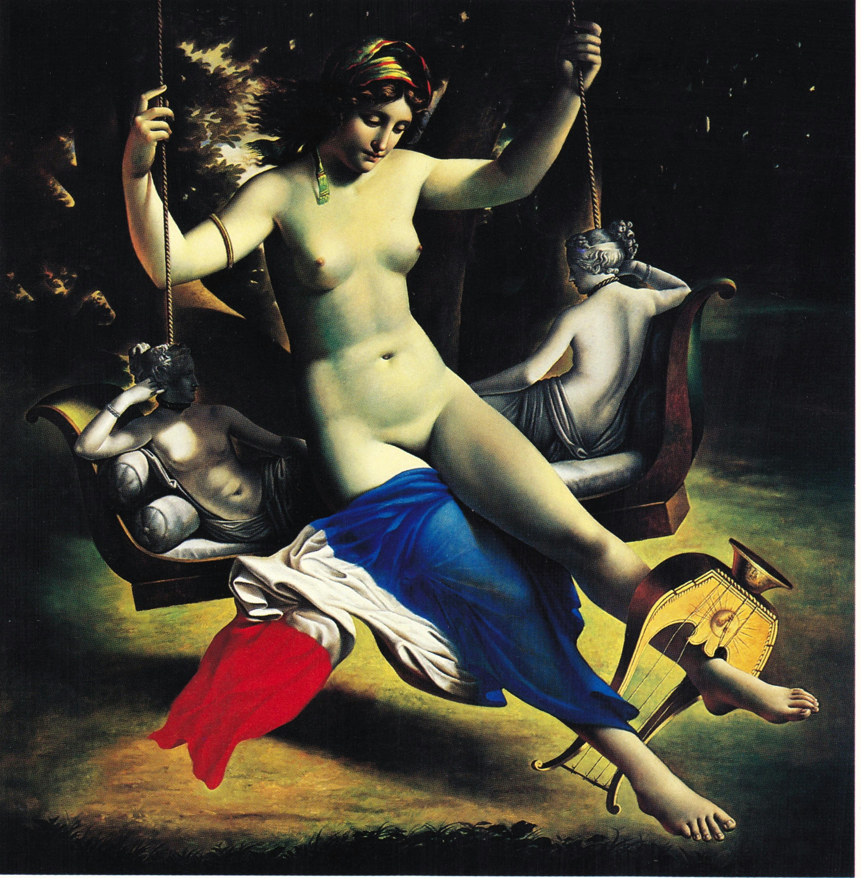 Carlo Maria Mariani, Monument to Poetry, 1994-95, oil on canvas