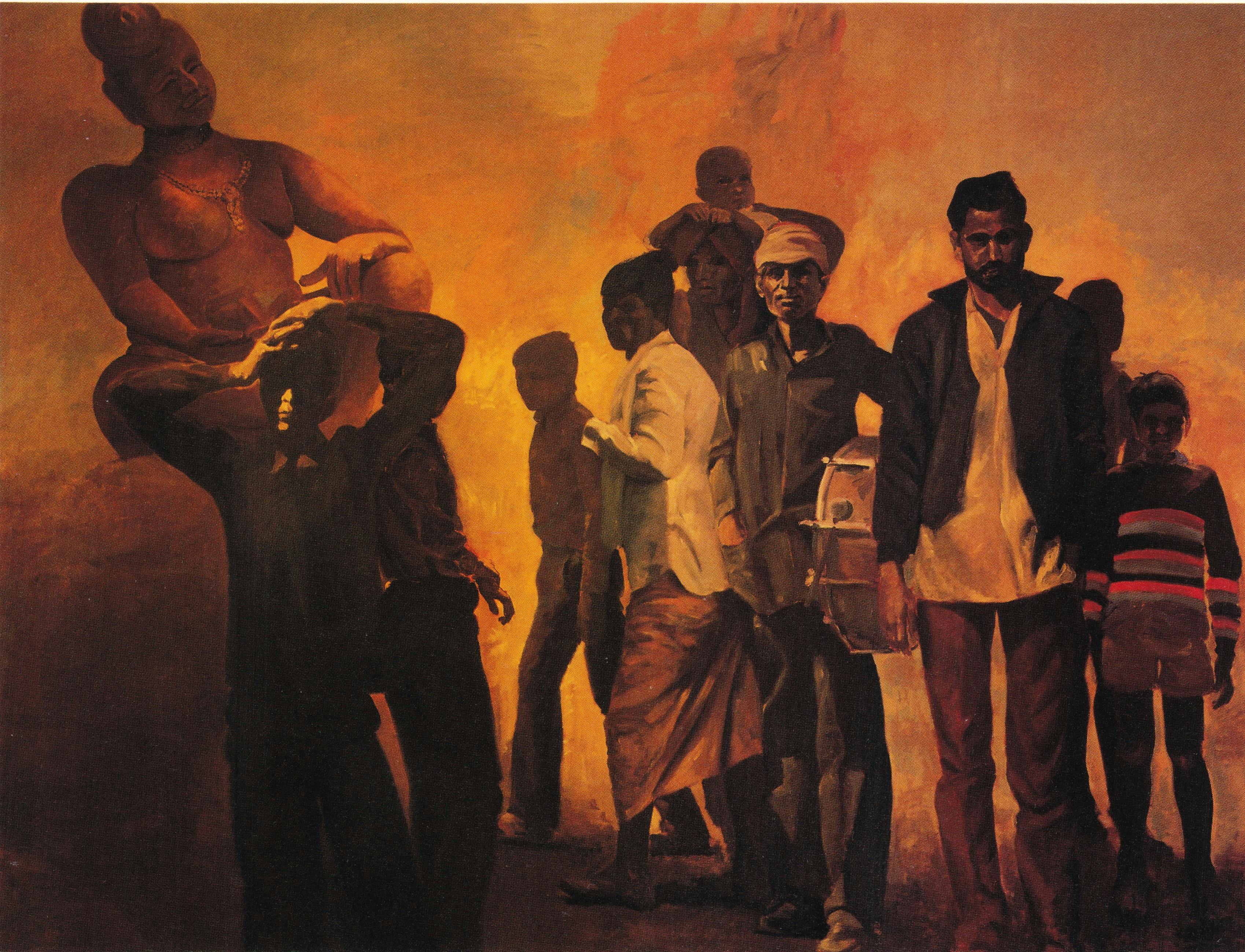 Eric Fischl, Kowdoolie, 1990, oil on linen