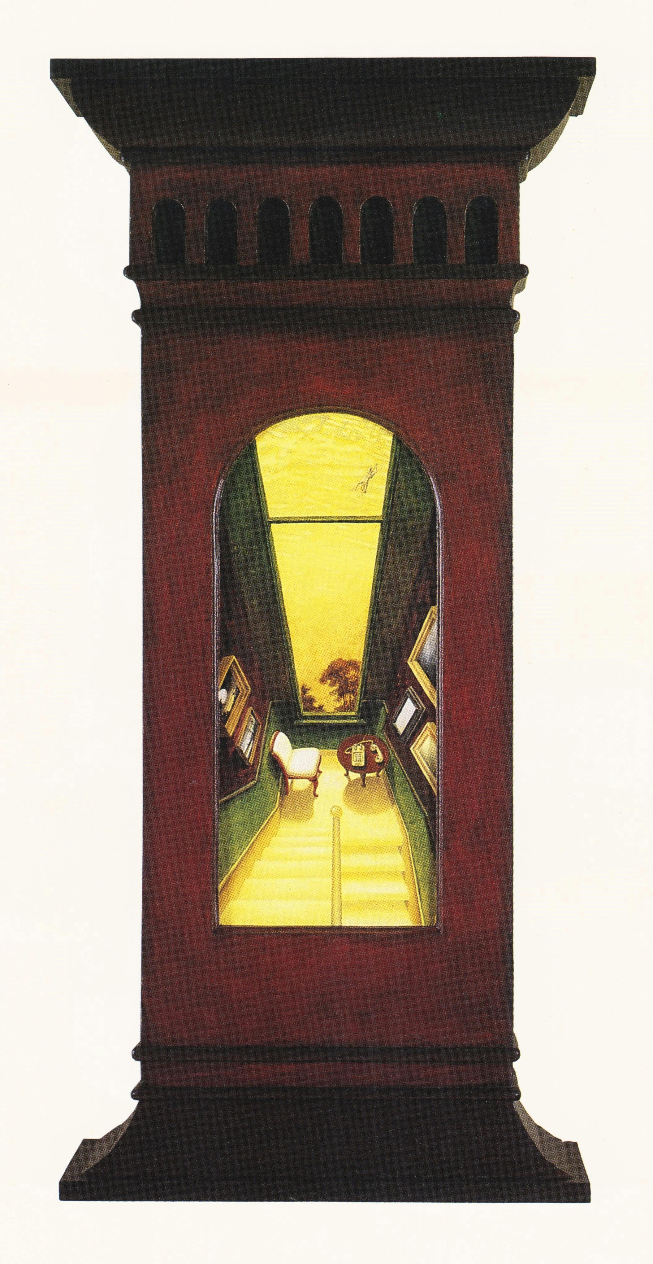 Holly Lane, The Fall of Icarus, 1993, mixed media