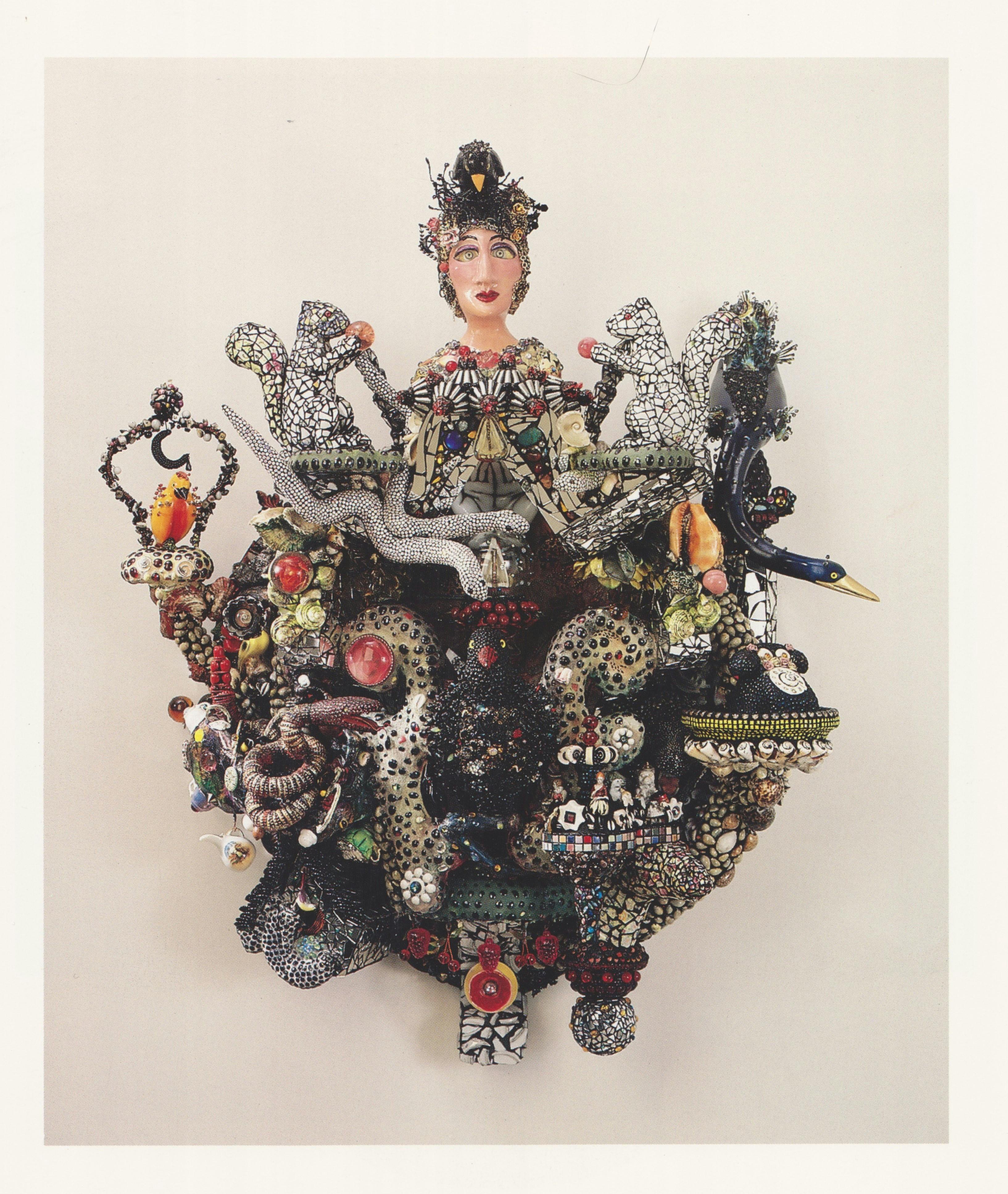 Snake Charm, 1996, mixed media, 54 x 44 x 19 inches