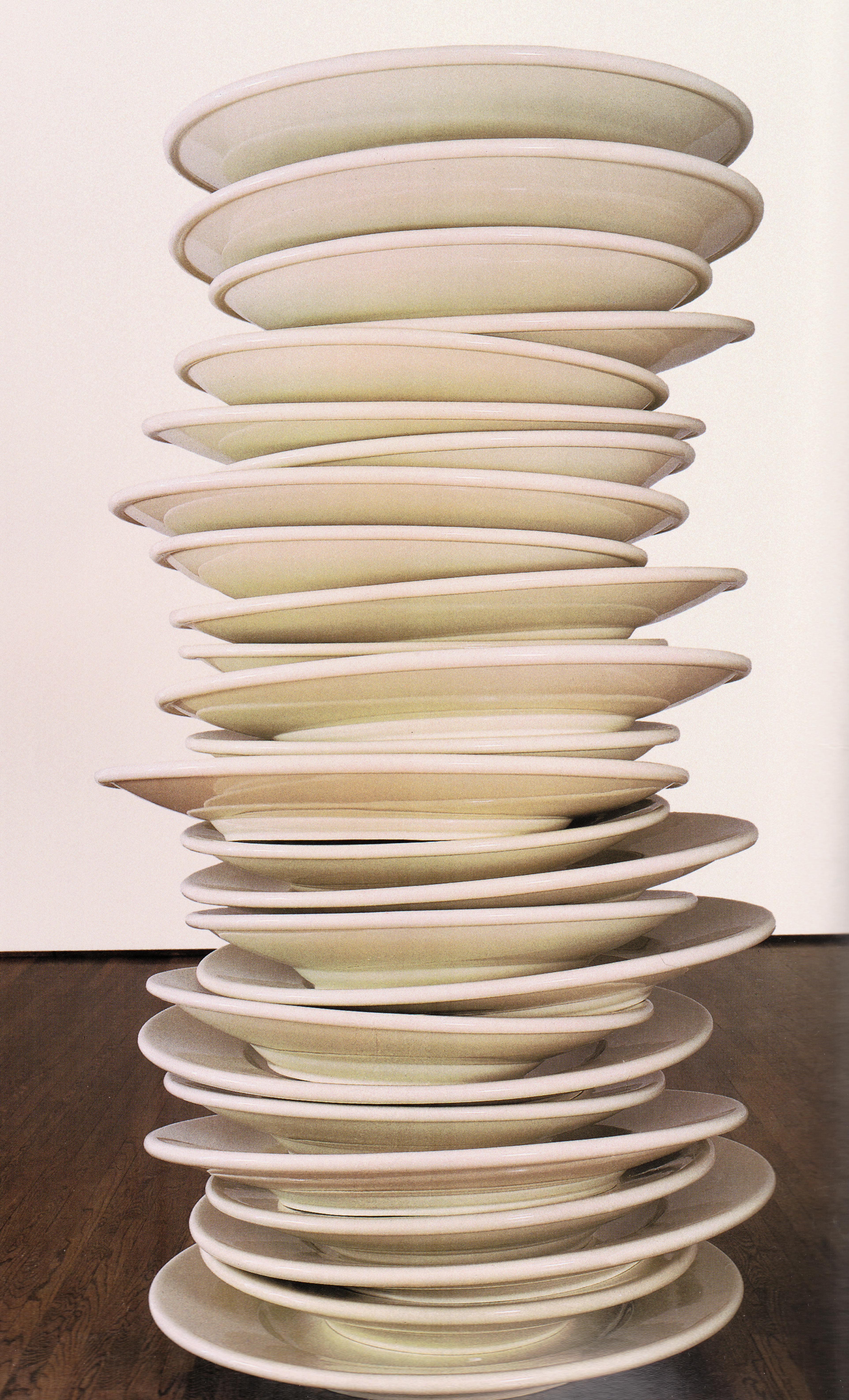 Robert Therrien, No Name (detail), 1993, ceramic & epoxy on fiberglass, 94 x 60 x 60 inches