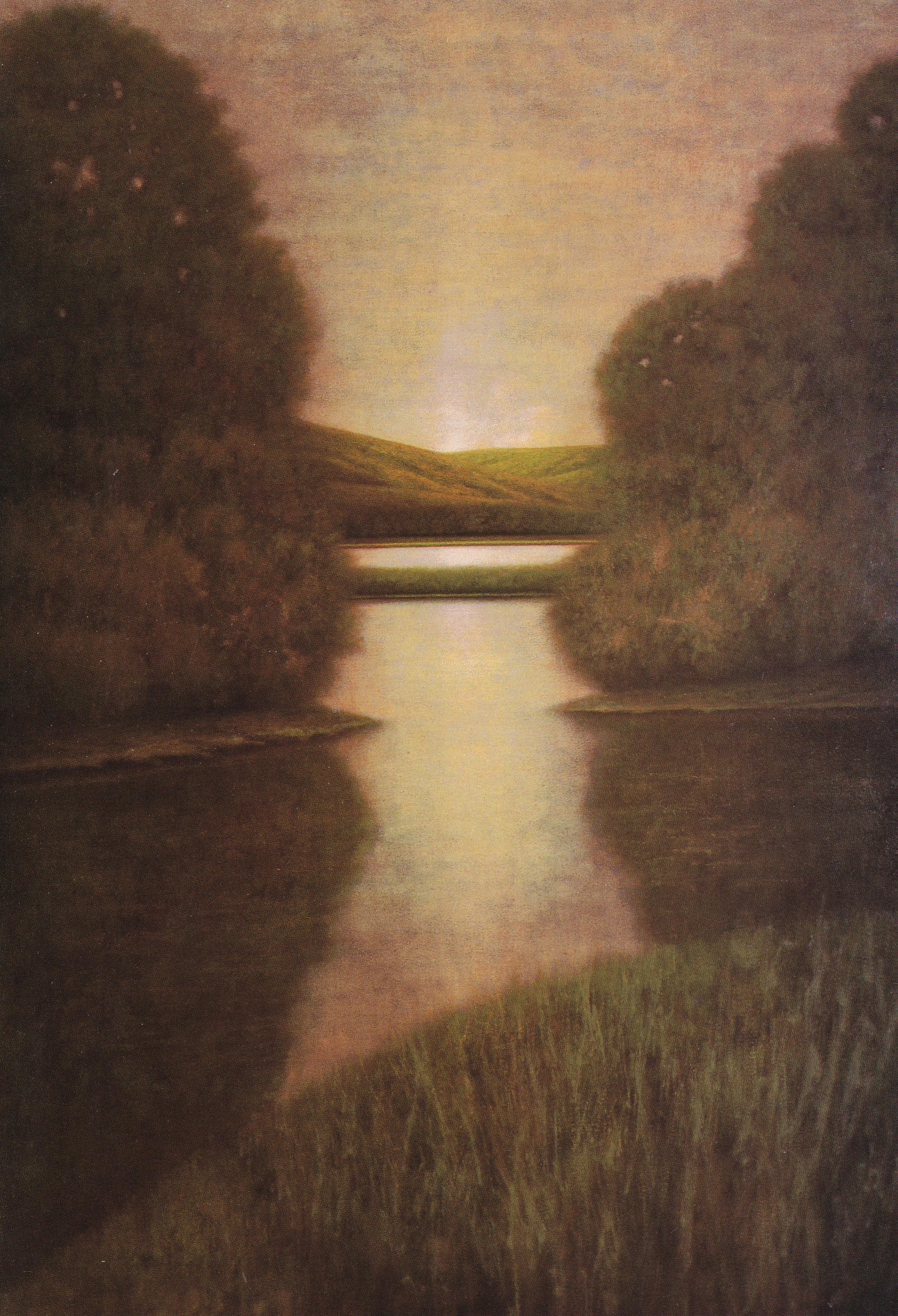 Wade Hoefer, Plumosus, 1992-94, oil on canvas, 92 x 64 inches