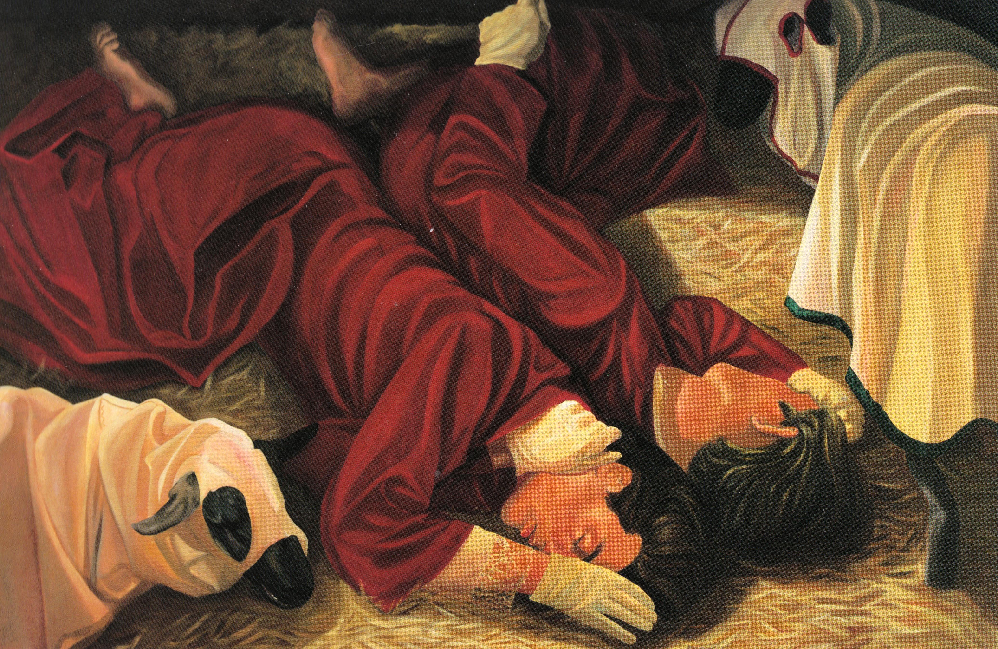 M. Luera, Closing Distance II, 1994, Acrylic on canvas, 48 x 72 inches