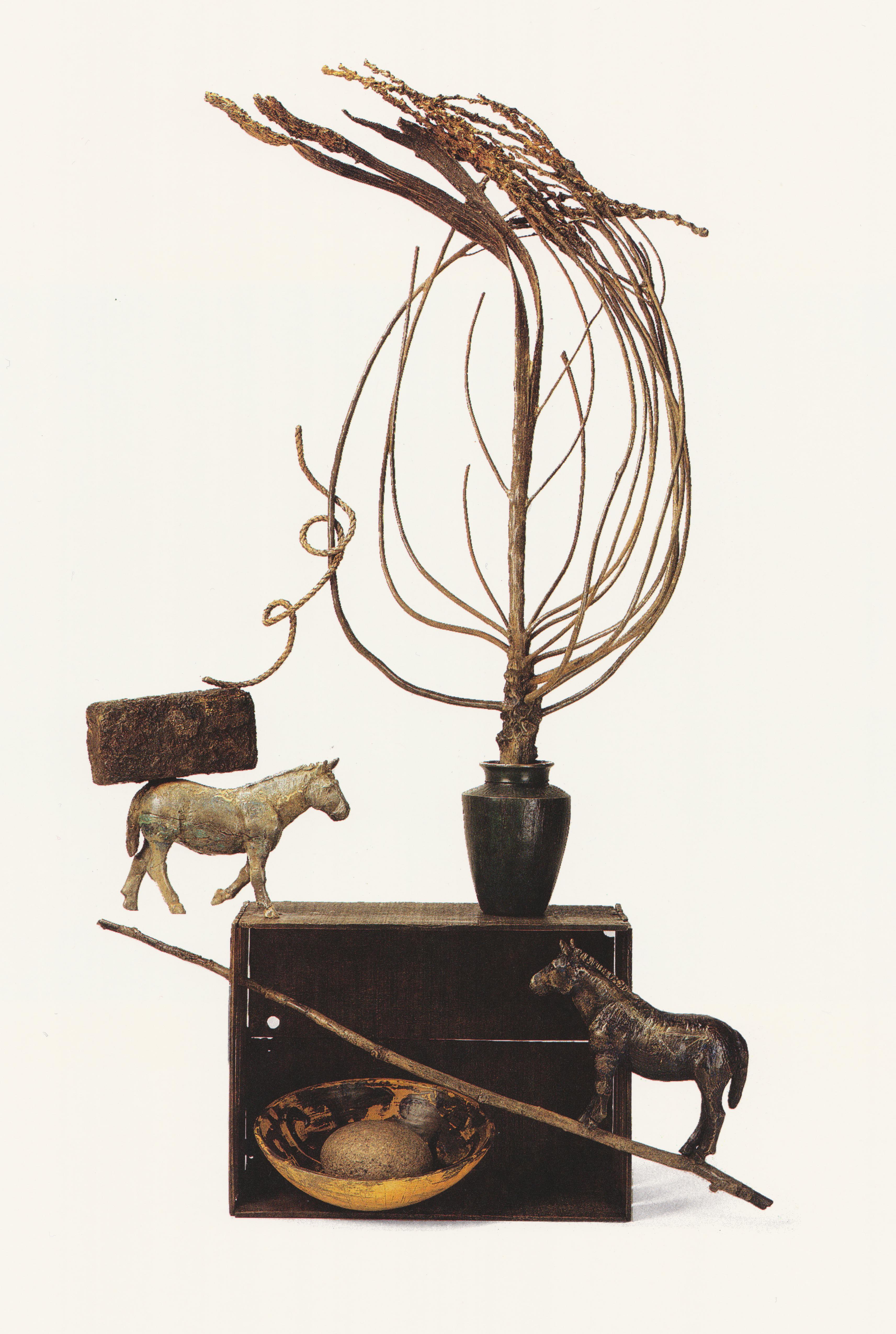 Brad Rude, Night Today, 1993, Bronze, 58 x 33 x 14 inches
