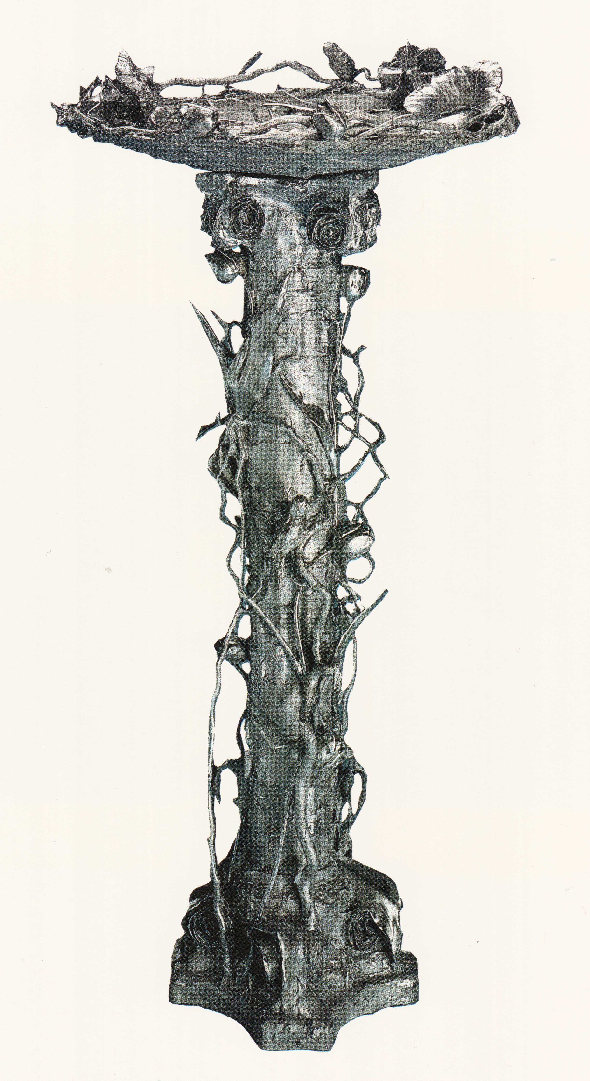 Clarice Dreyer, Spring Gift, 1993, Cast aluminum , 60 x 33 x 33 inches