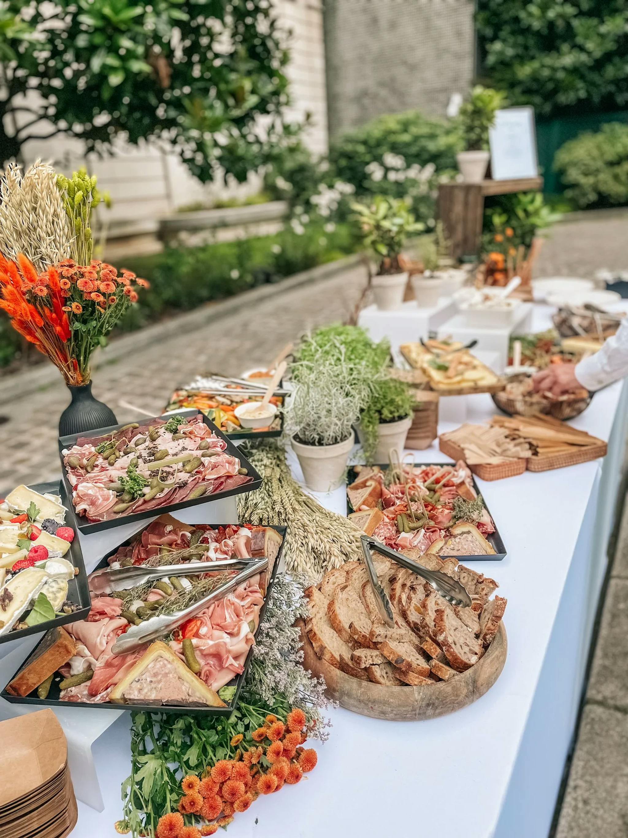 Grazing table à Paris par le catering Le Réfectoire 