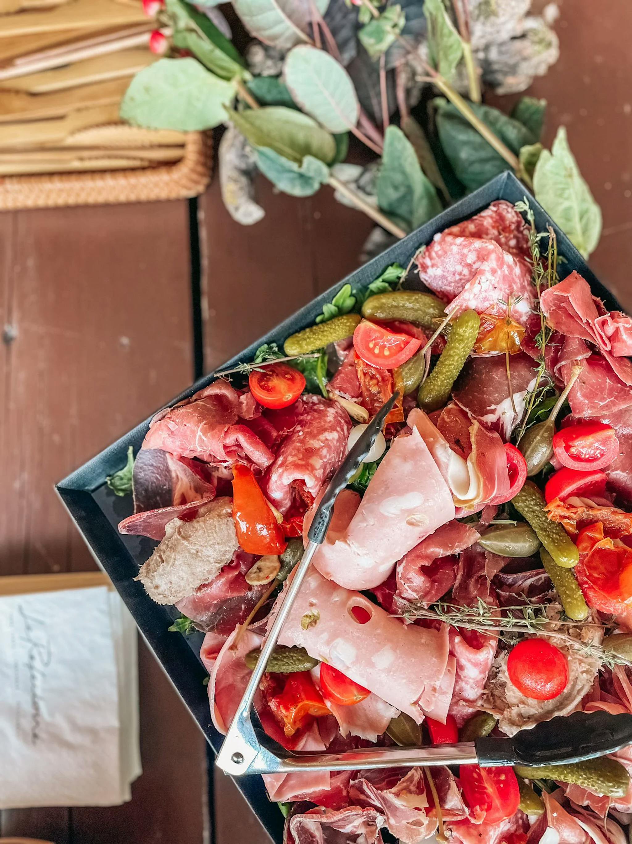 Table grazing par le traiteur parisien Le Réfectoire