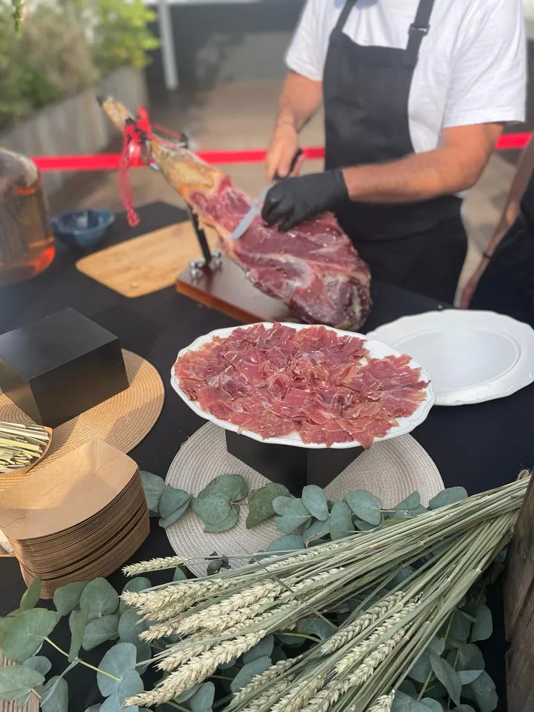 Animation culinaire jambon ibérique à Paris