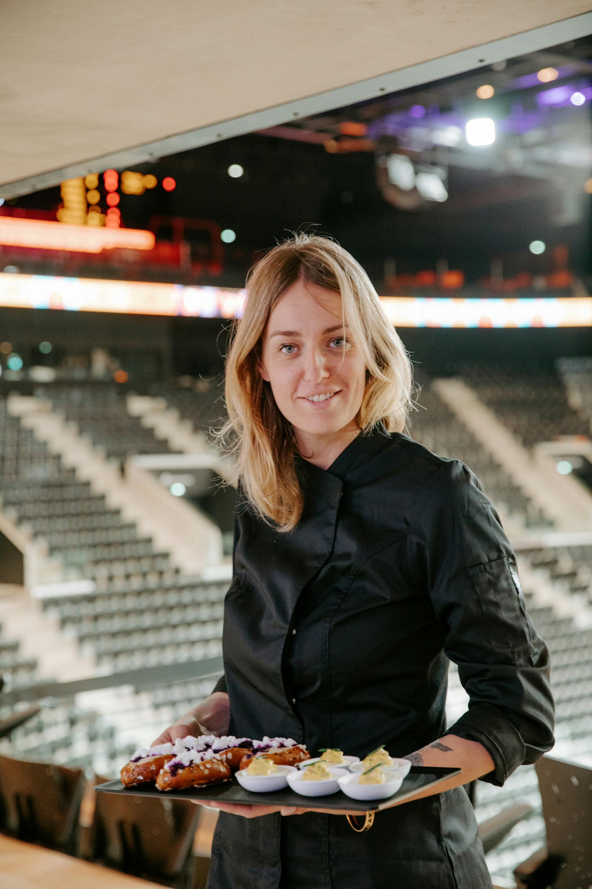 Photo de la cheffe de cuisine du Réfectoire : Valentine DAVASE
