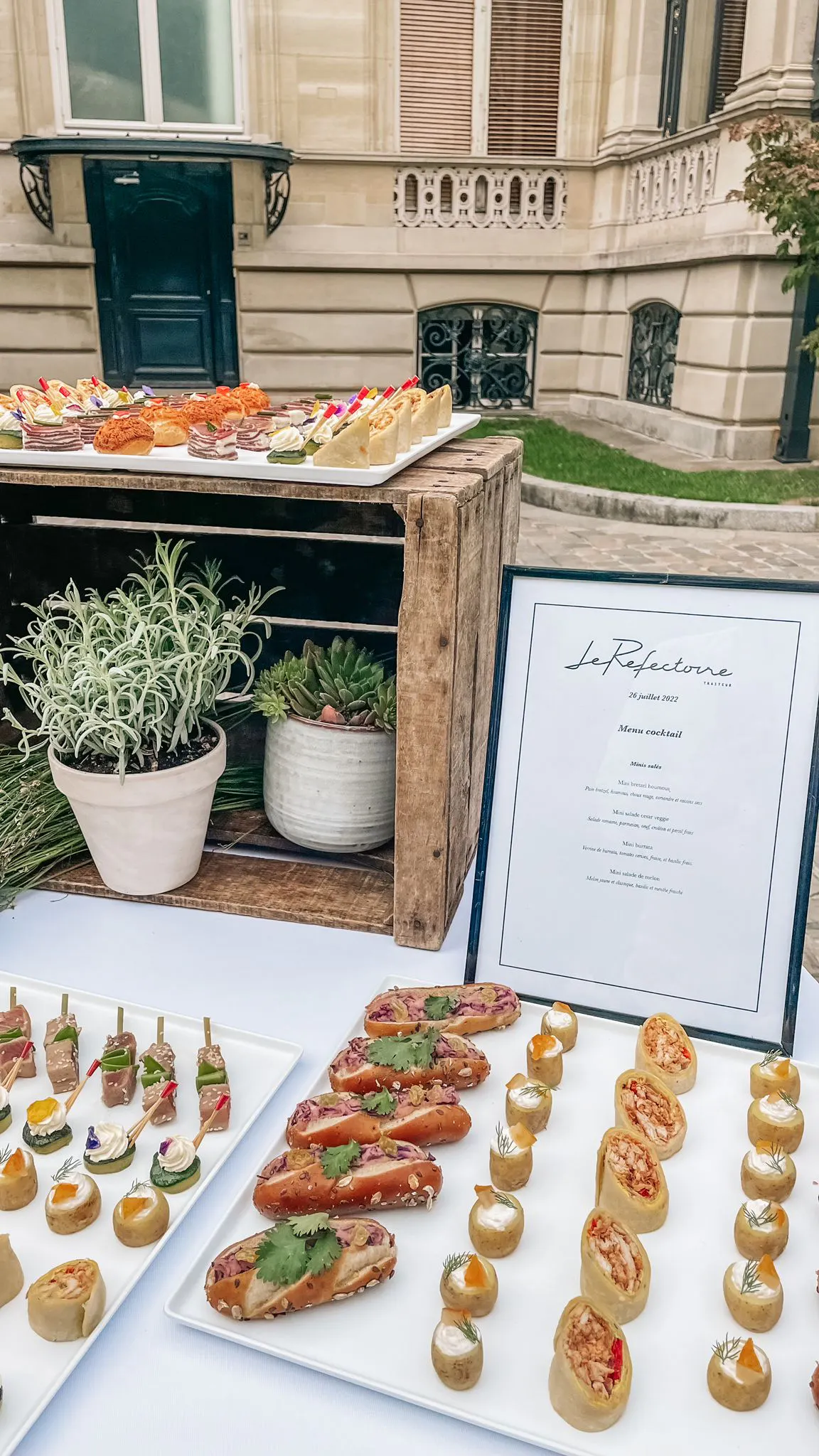 Traiteur cocktail à Paris 75 Le Réfectoire