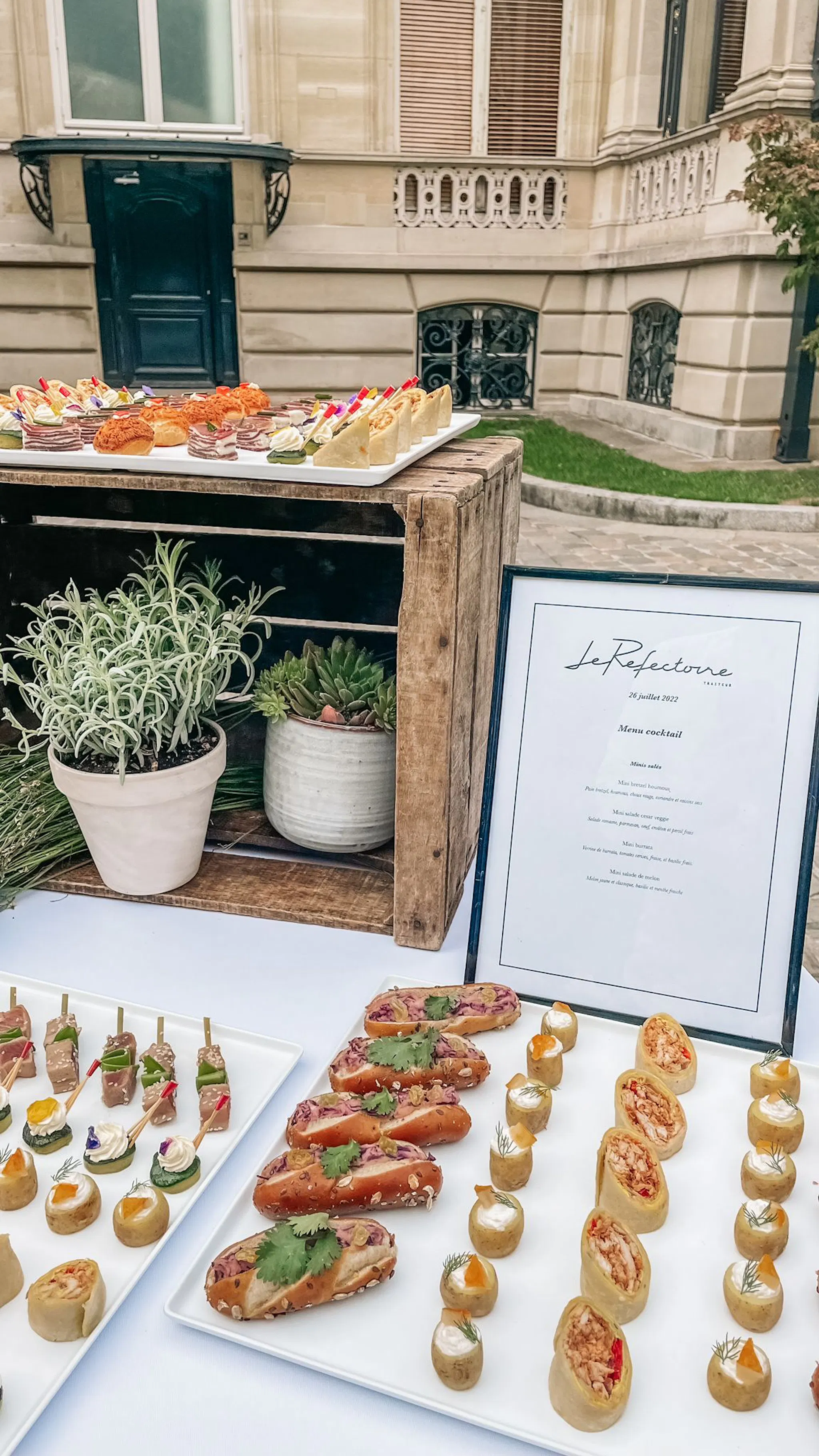 Traiteur cocktail à Paris 75 Le Réfectoire