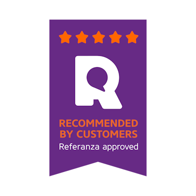 Recommended by Customers 5 stars badge
