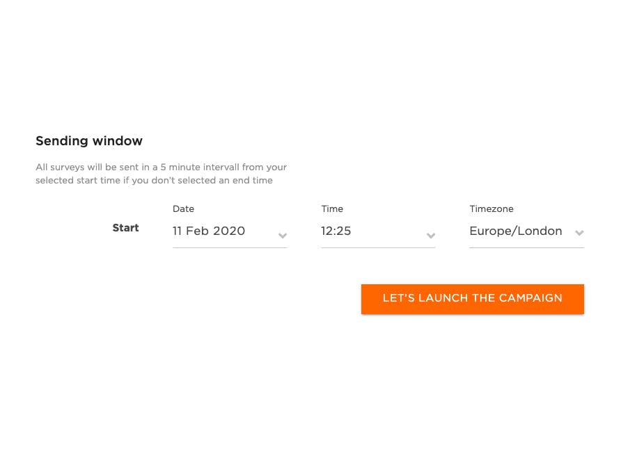 Snapshot of scheduling function in the Referanza platform
