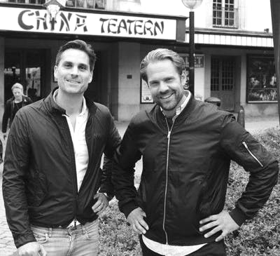 Martin Winiarski and Joakim Turesson, founders of Referanza.