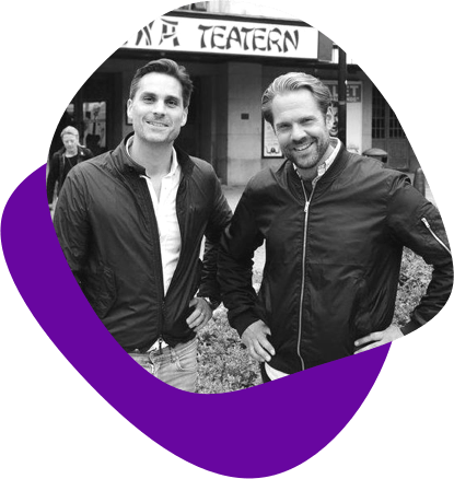 Martin Winiarski and Joakim Turesson, founders of Referanza.