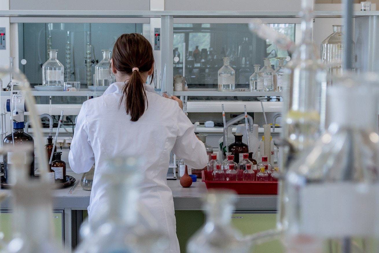 scientist in a laboratory