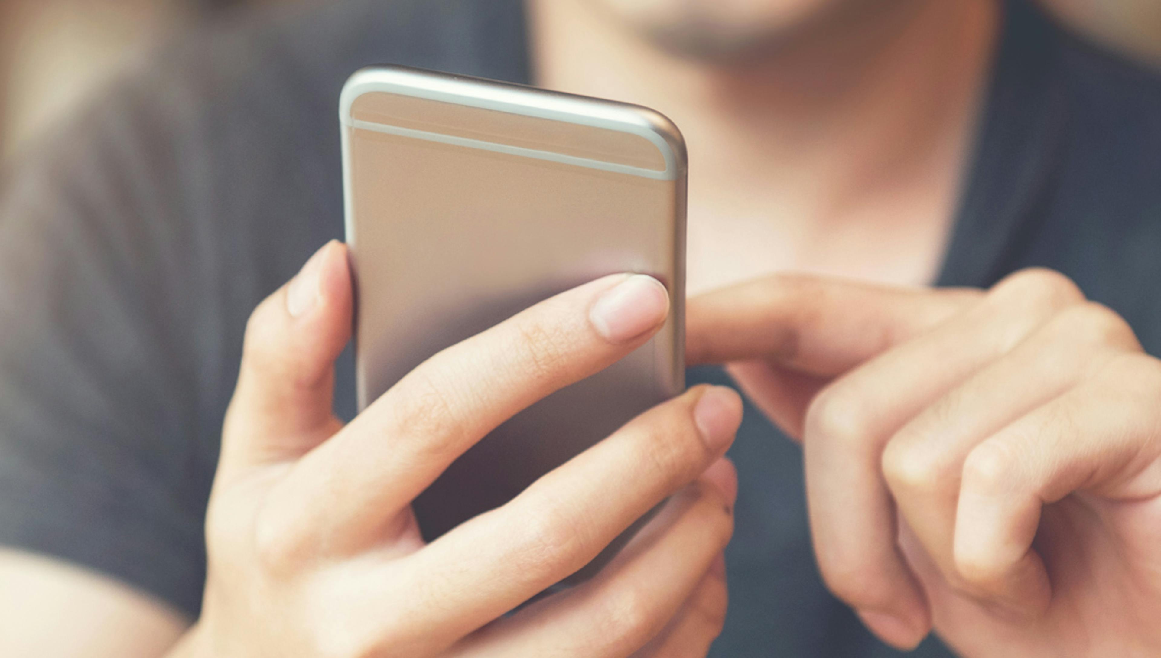 man using a mobile phone