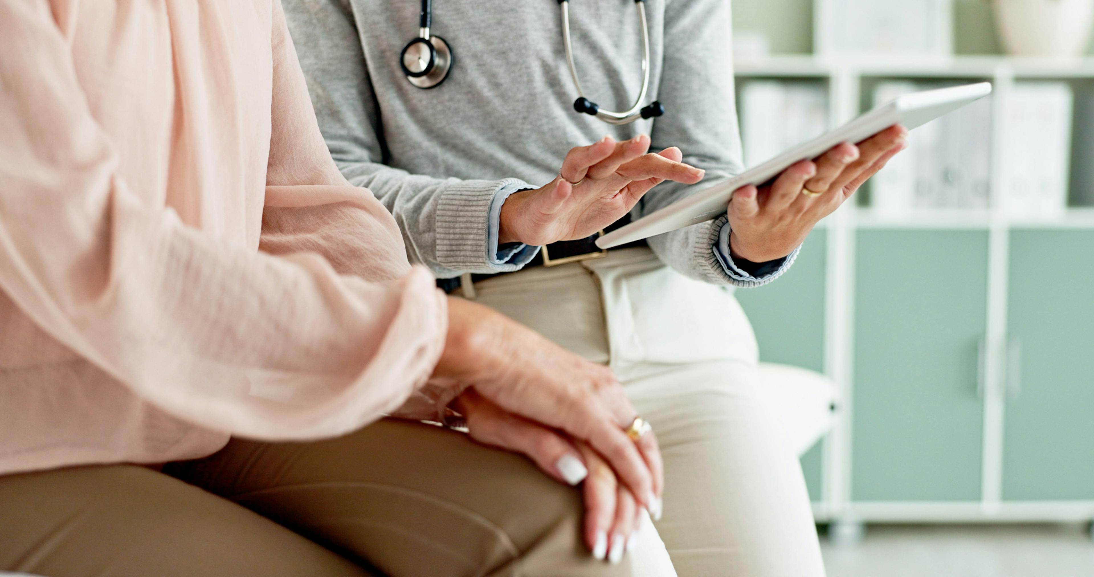 doctor consulting with a patient