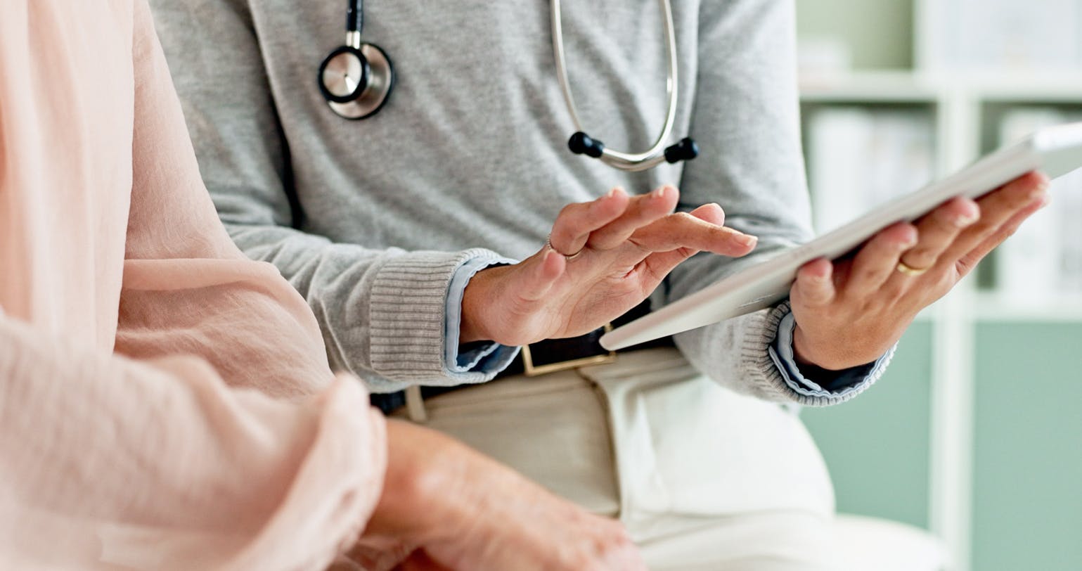 doctor consulting a patient