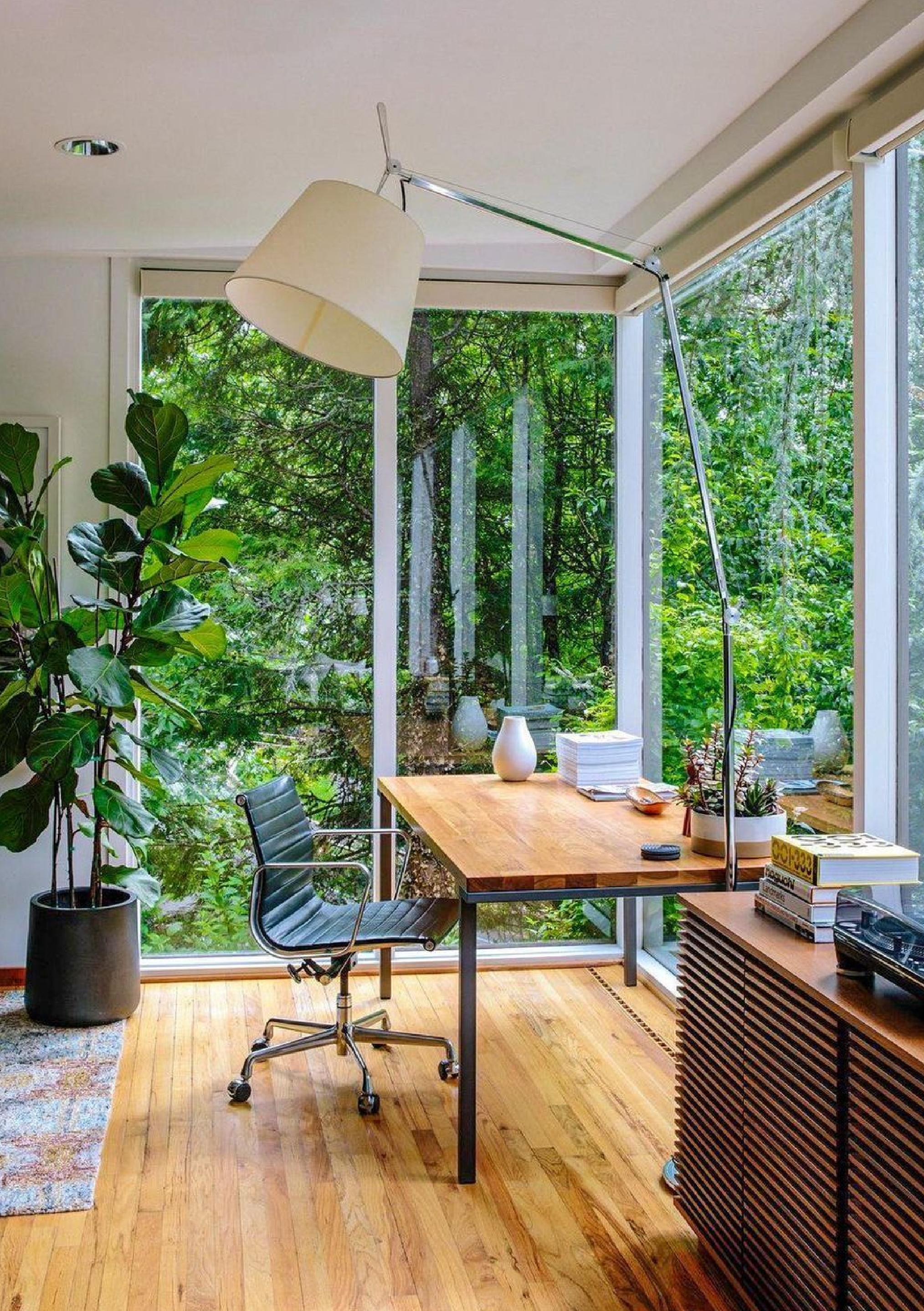 Home office green