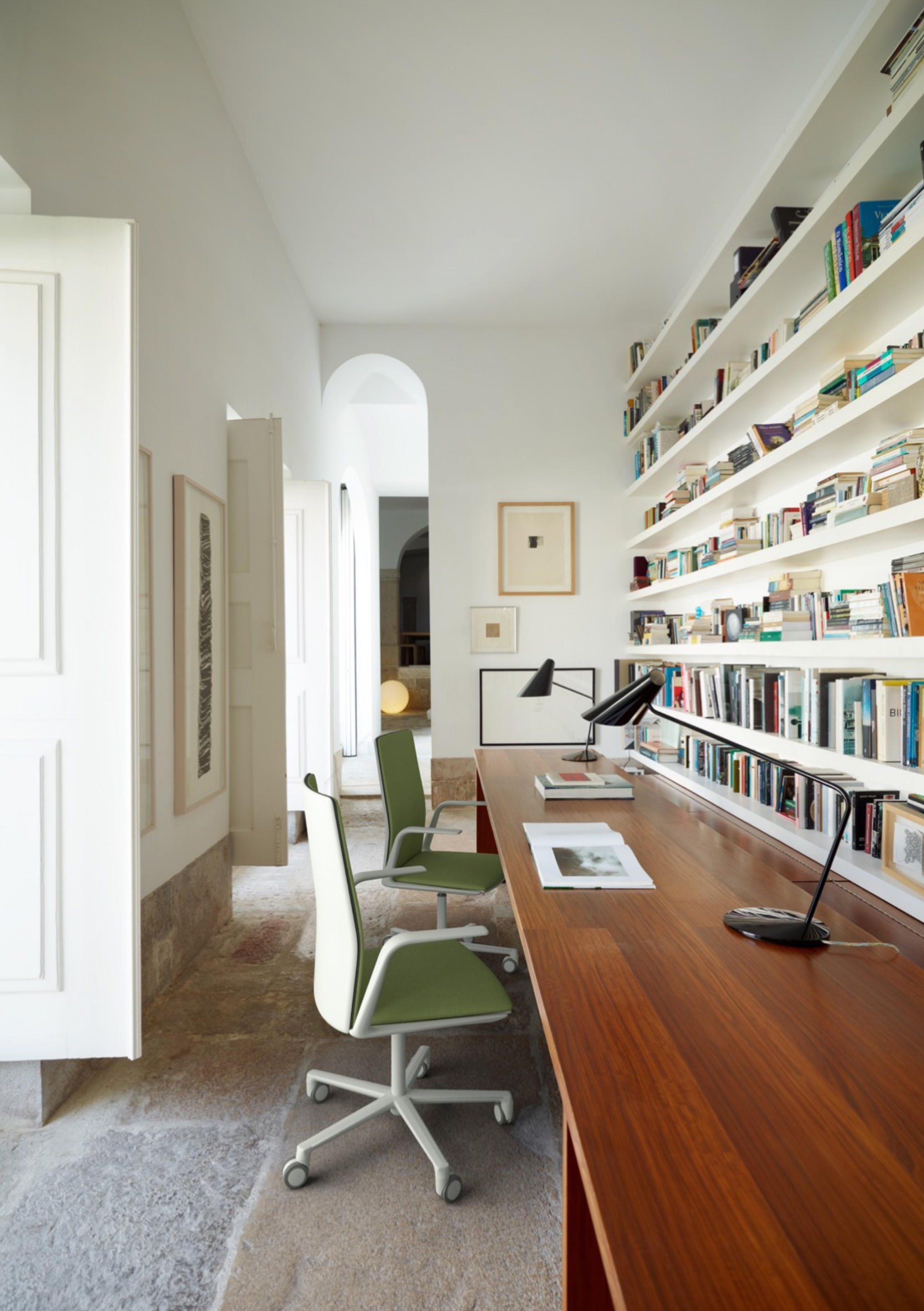 desk + office chair 