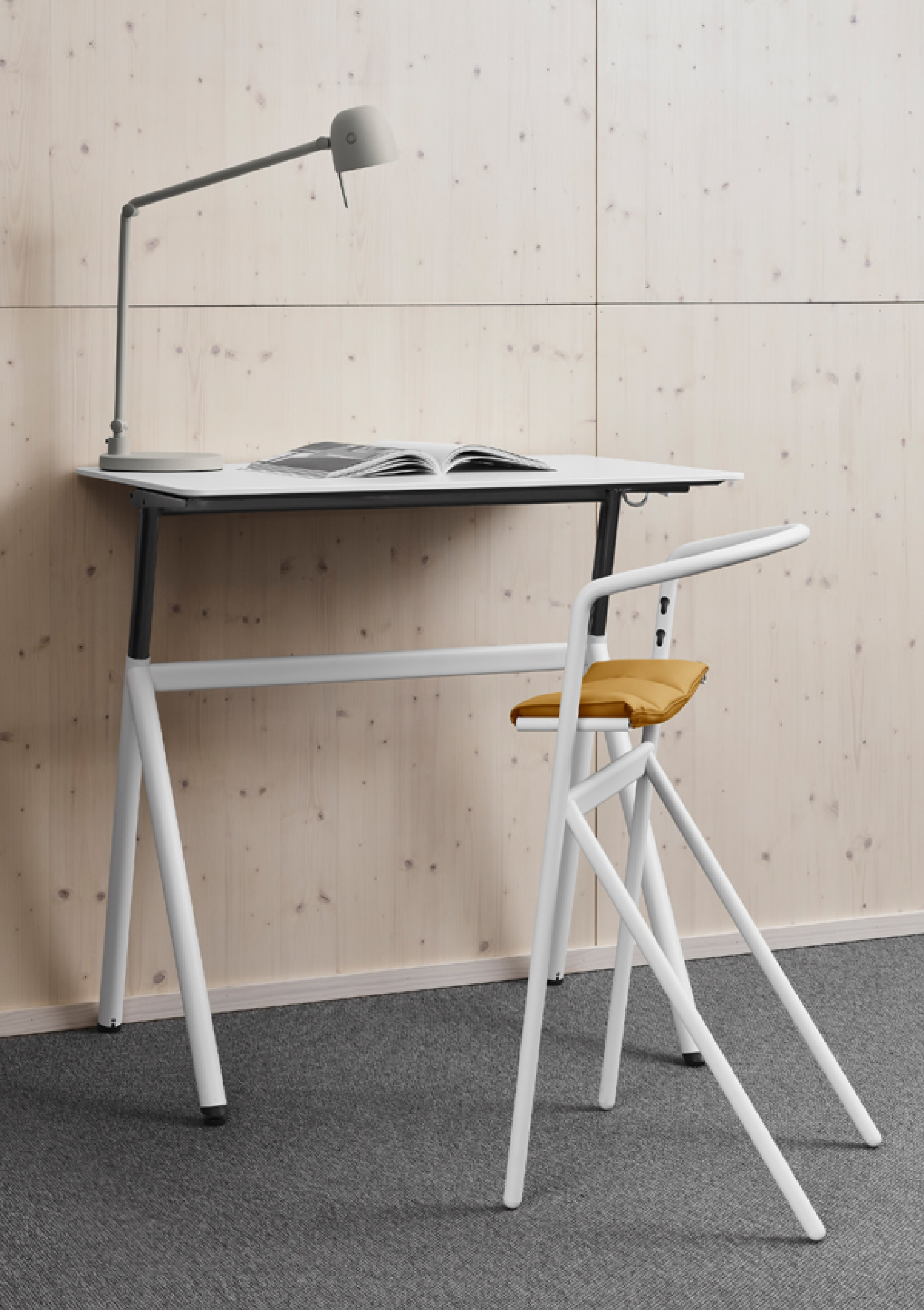 Standup desk matting