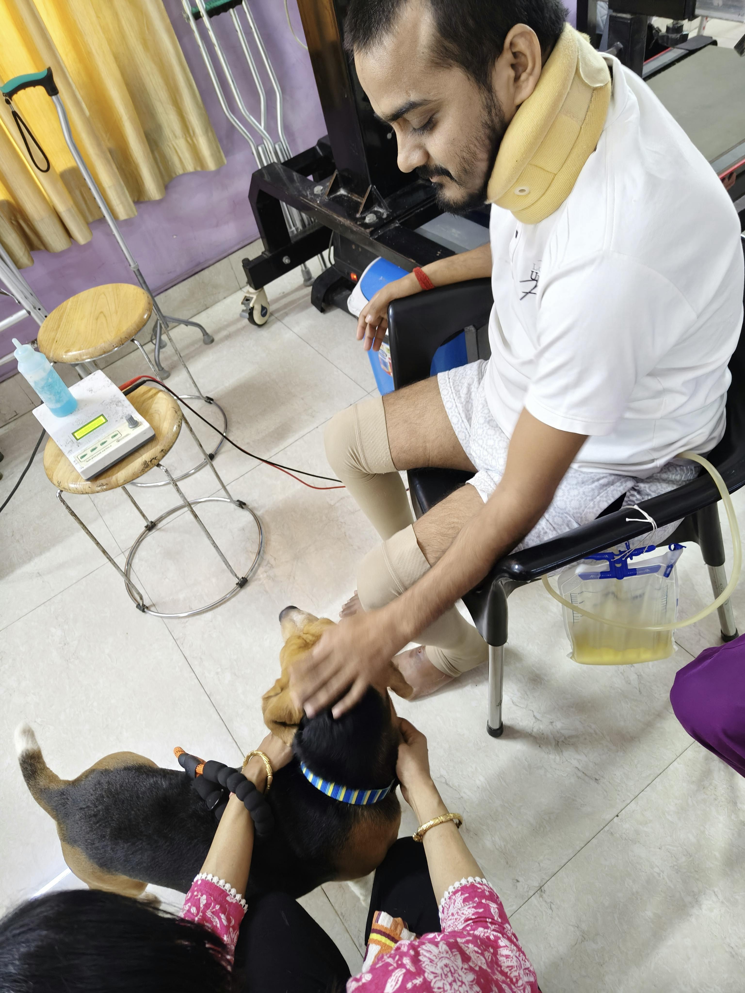 Animal Assisted Therapy at Rehabana