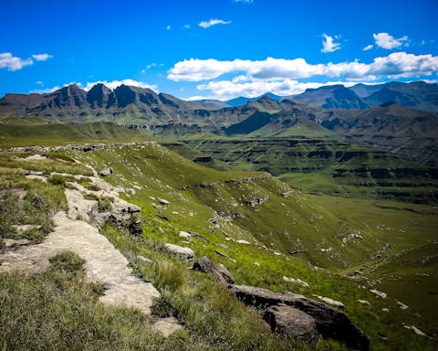 Drakensbergen en Lesotho