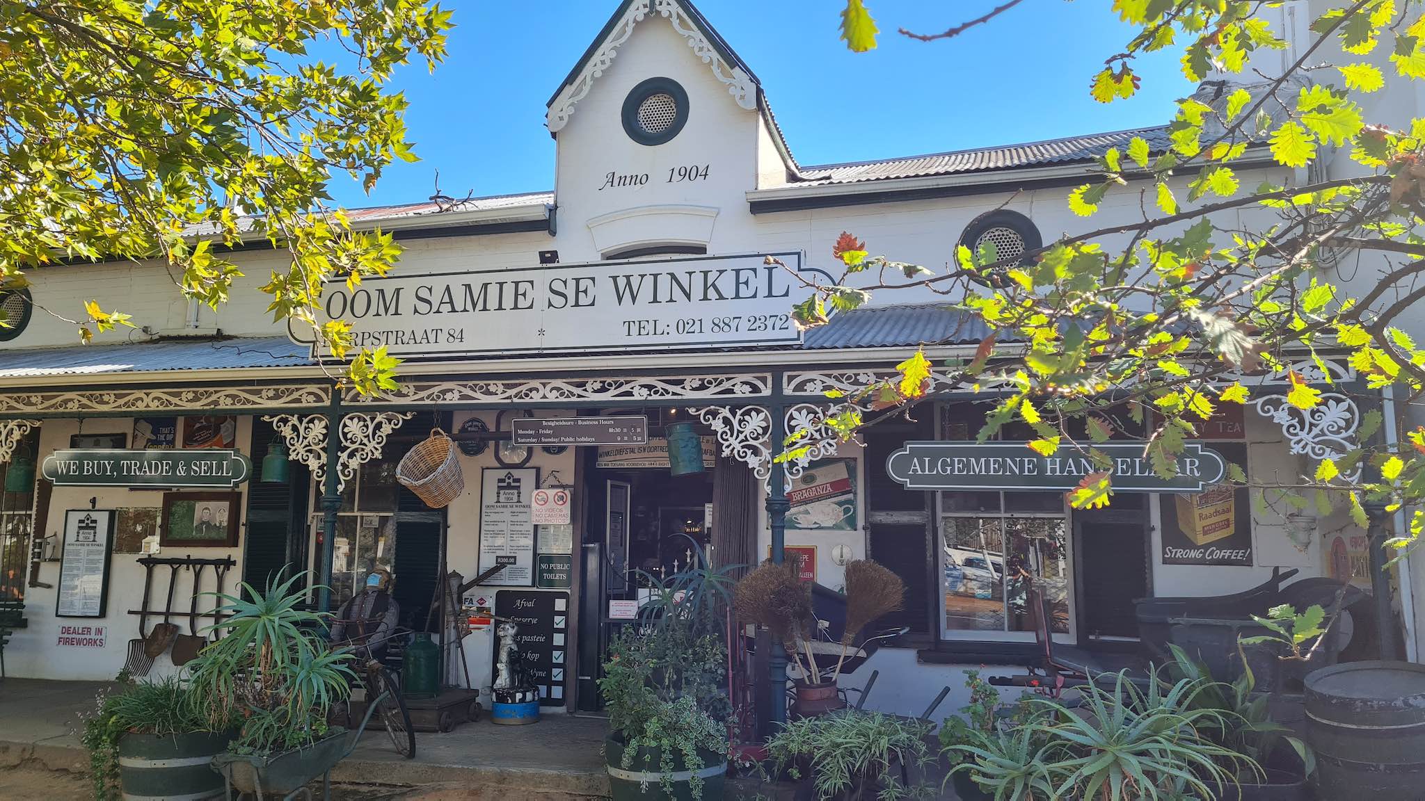 Oom Sammie se Winkel in Stellenbosch
