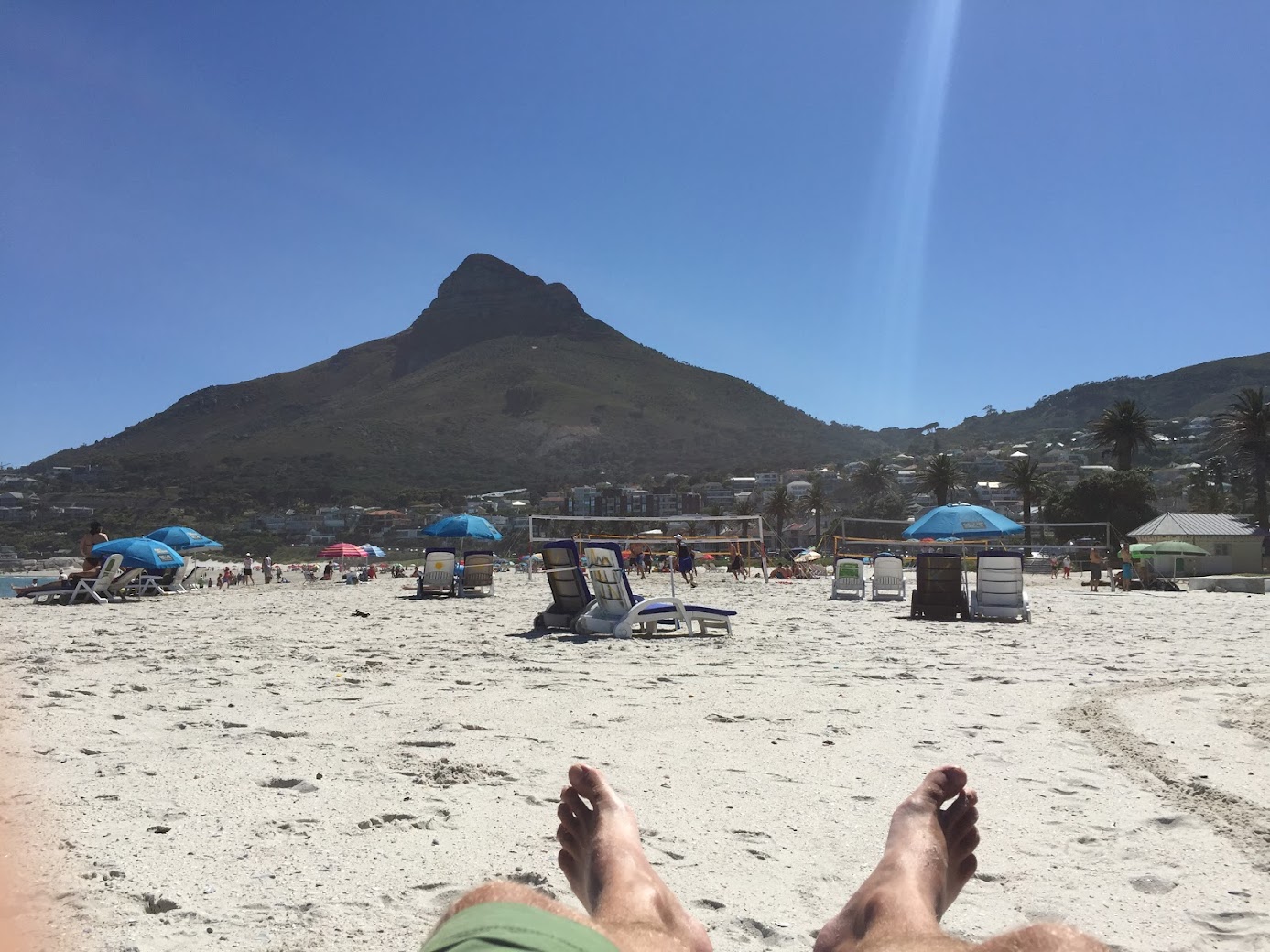 Het strand van Camps Bay