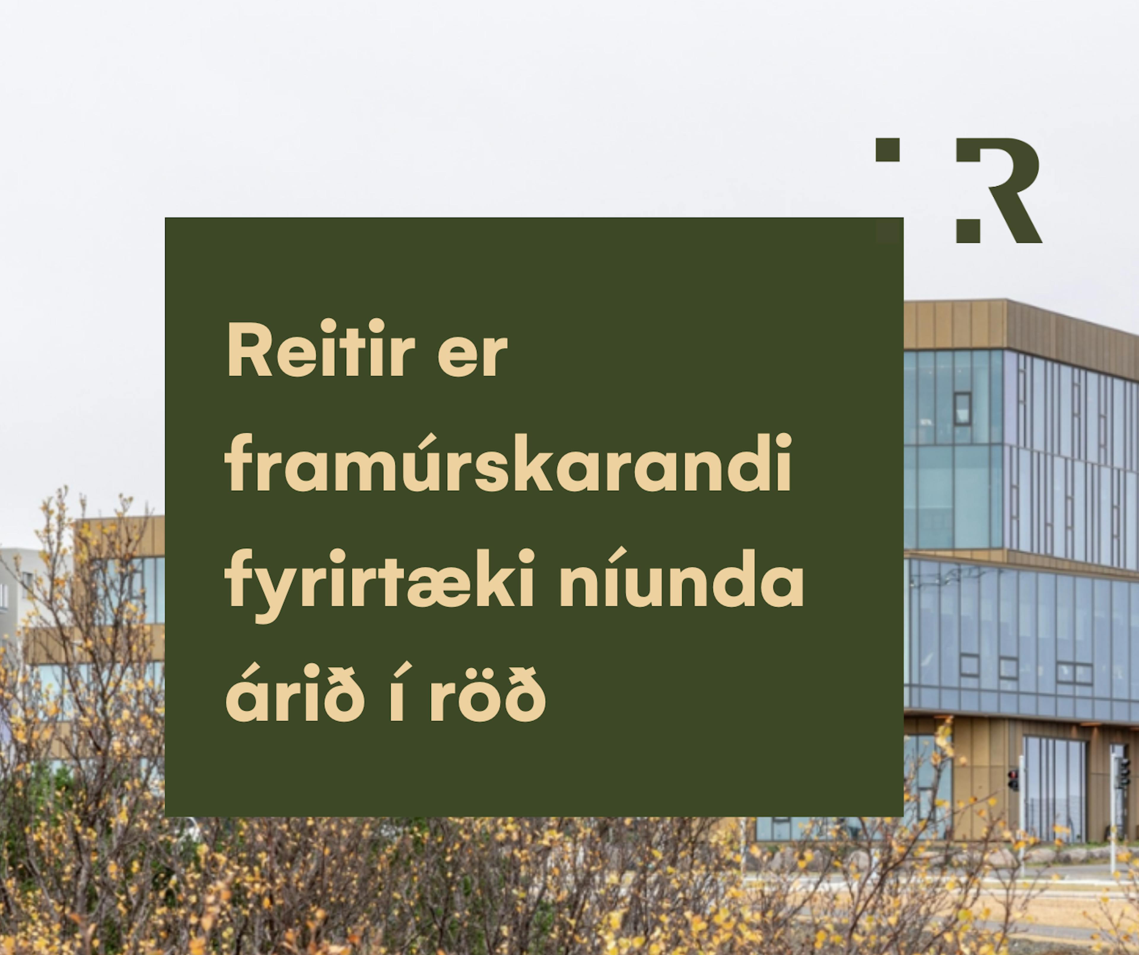 Reitir er framúrskarandi fyrirtæki 2024. Níunda árið í röð