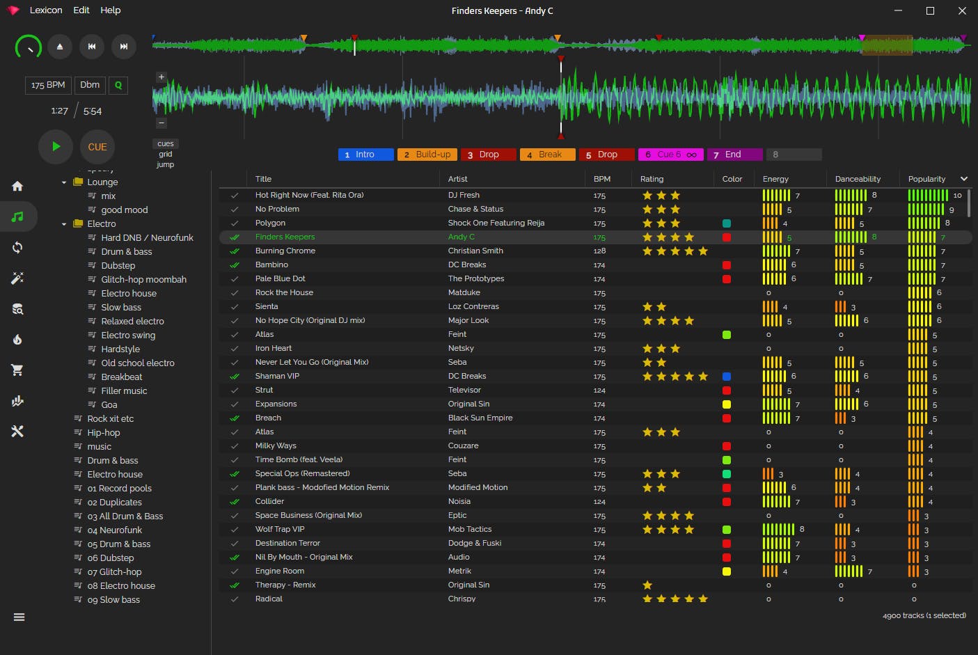 Lexicon in action