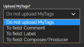MyTags support in rekordcloud