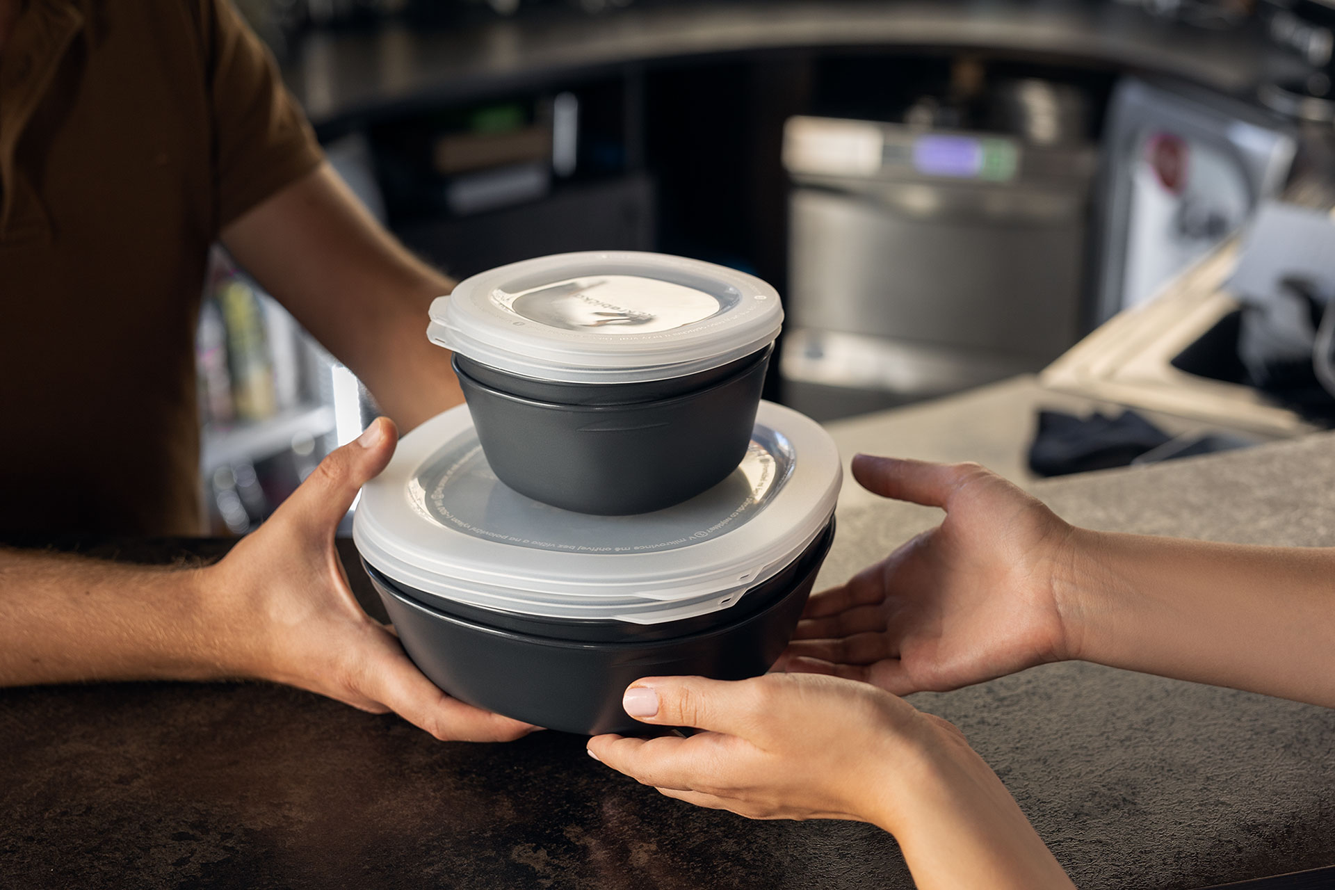 Return the package, collect the good 	feeling and deposit